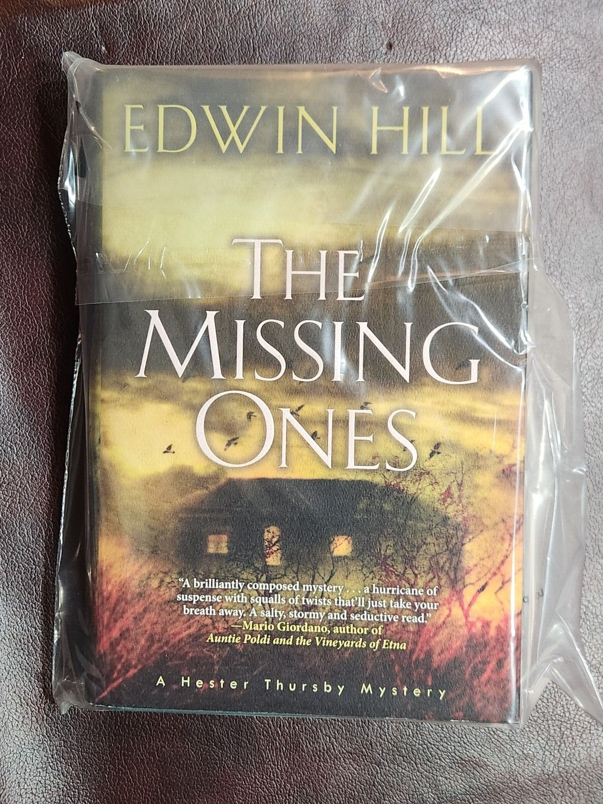 THE MISSING ONES ~ SIGNED by Edwin Hill 2019 hcdj FIRST EDITION 1st PRINT ~ Rare