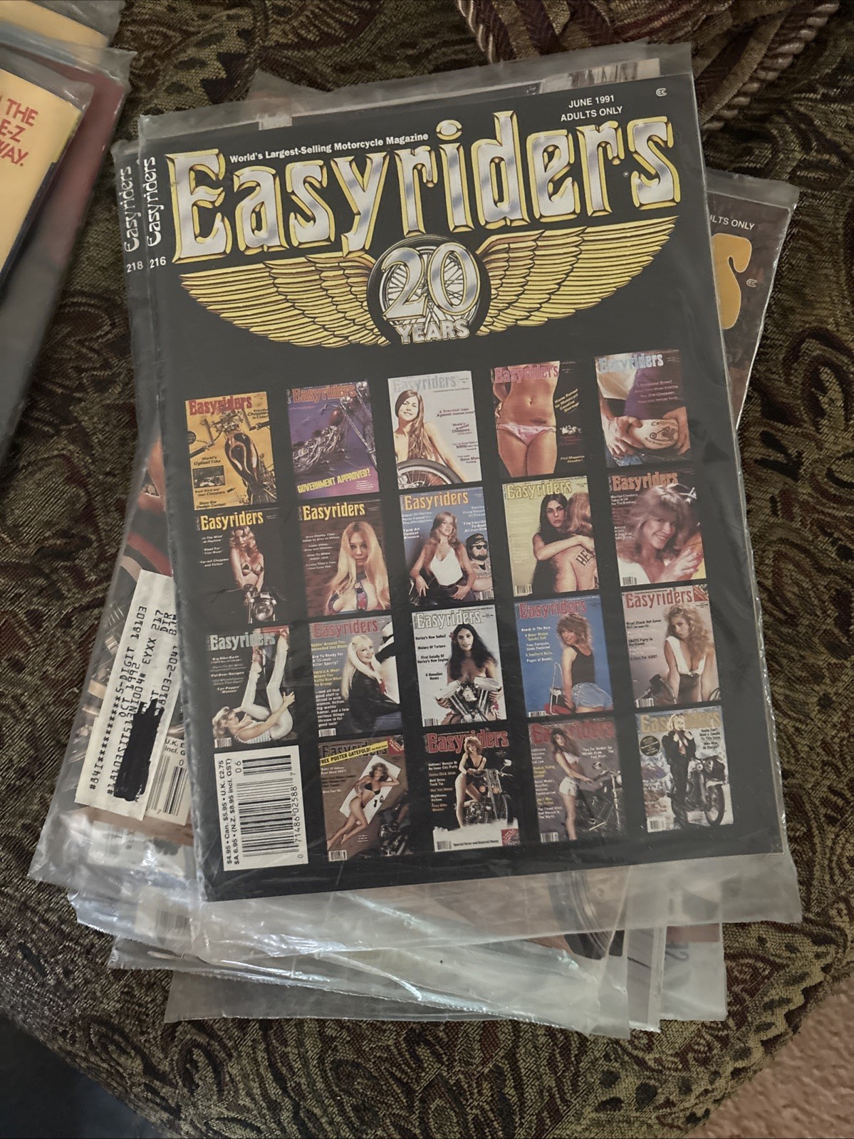 Easy Rider Magazines 1991 12 Issues