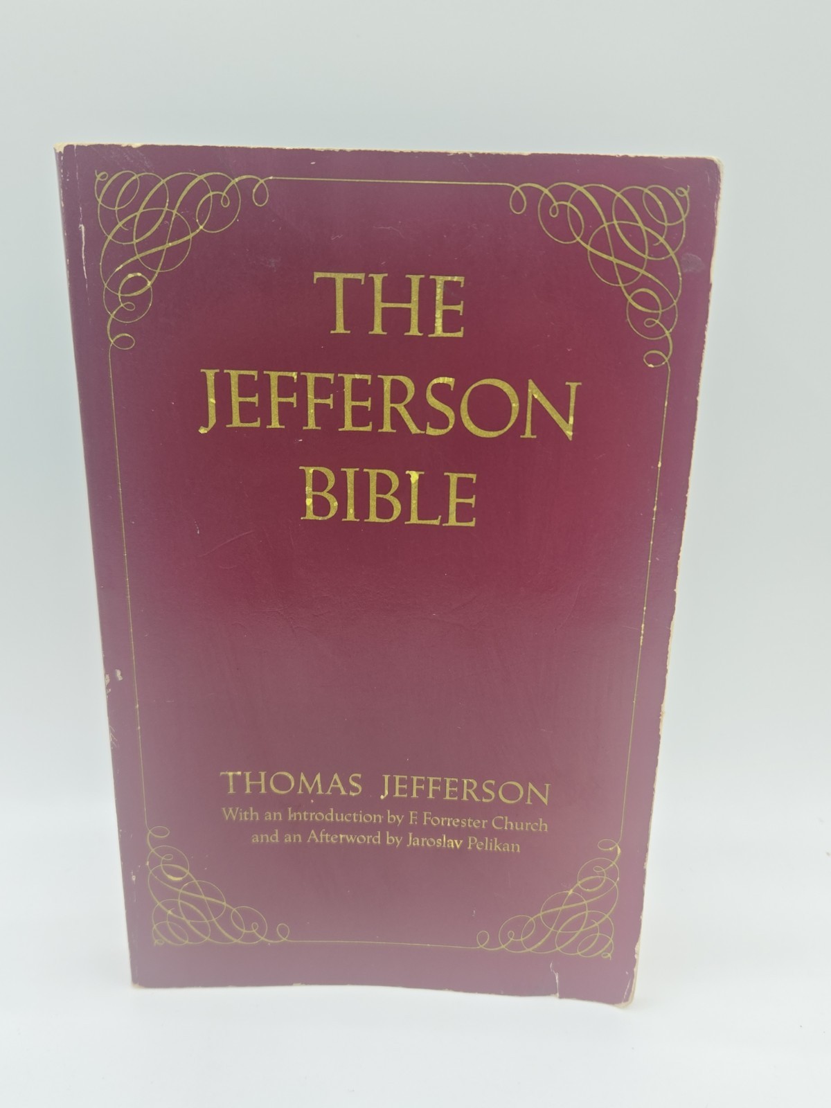 The jefferson bible by thomas jefferson 1989 Paperback Beacon Press. G651