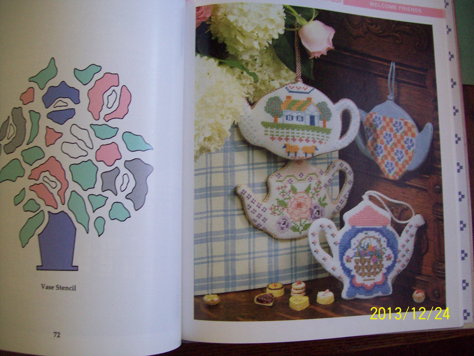 GIFTS OF LOVE BY KOOLER DESIGN STUDIO HARD COVET CROSS- STITCH BOOK