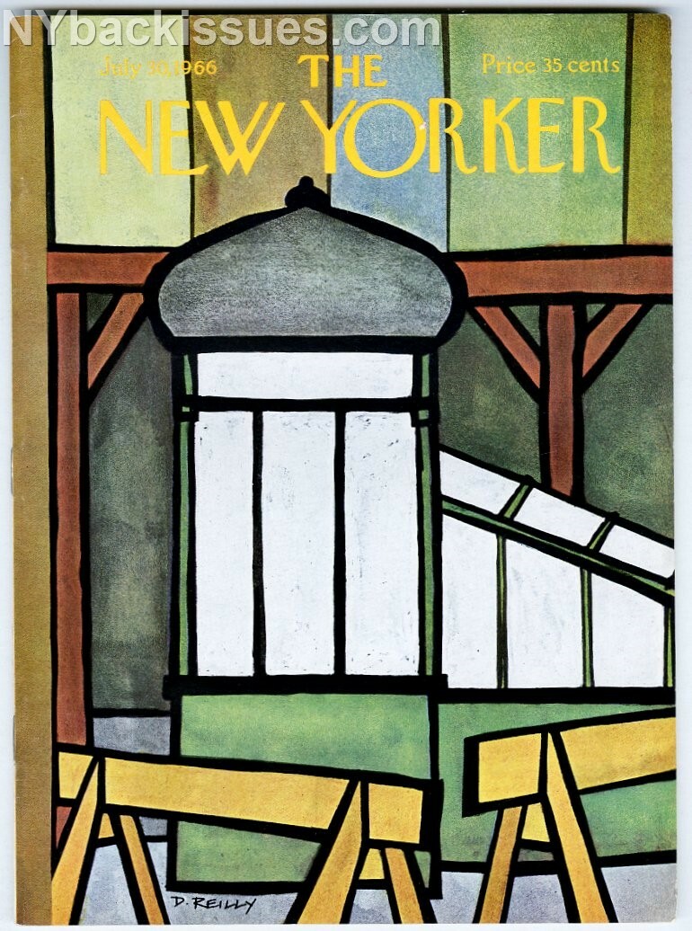 New Yorker magazine July 30 1966 John Hall Wheelock Mavis Gallant NM