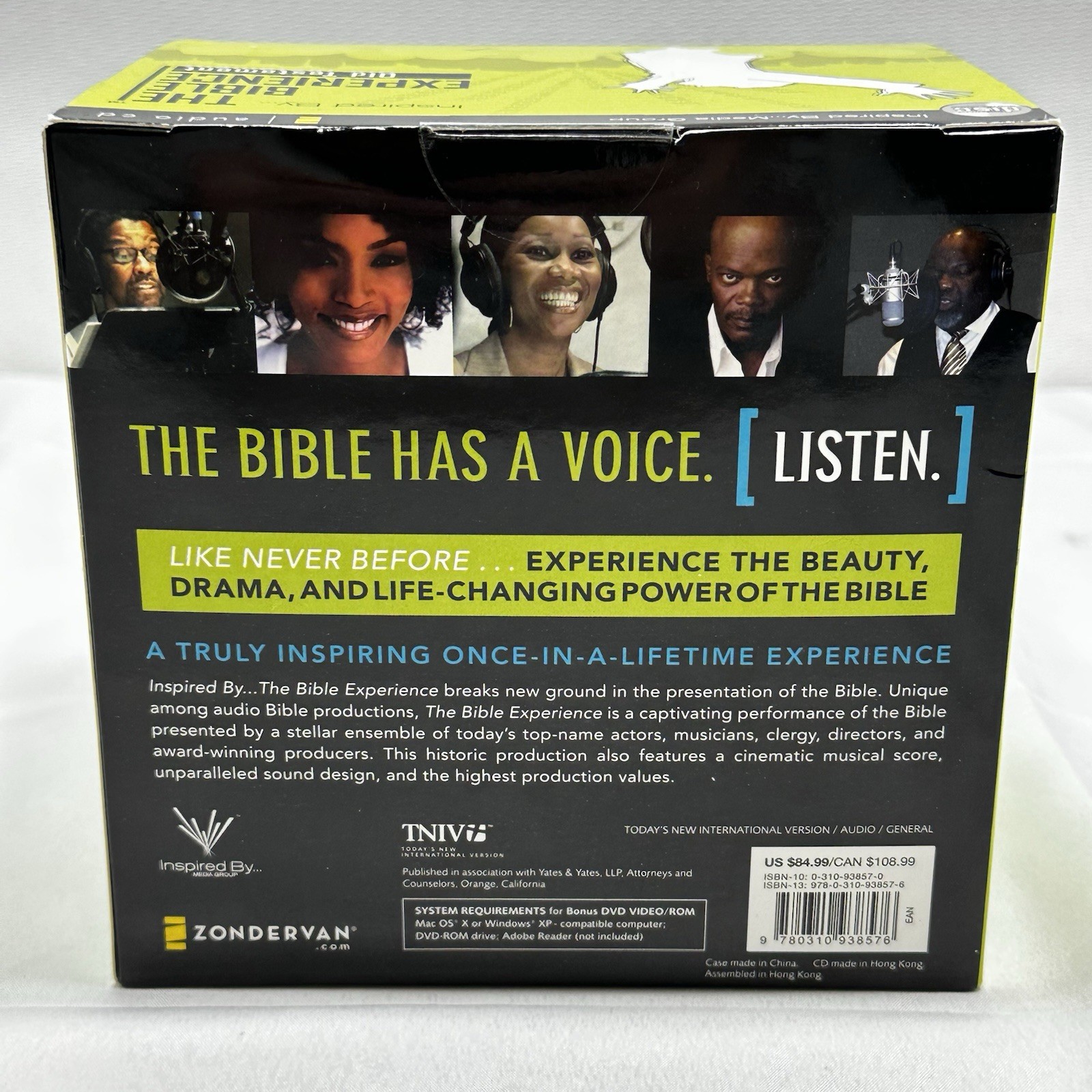 The Bible Experience Old Testament 60 CDs Basset Jackson Tyson Whitaker Gooding
