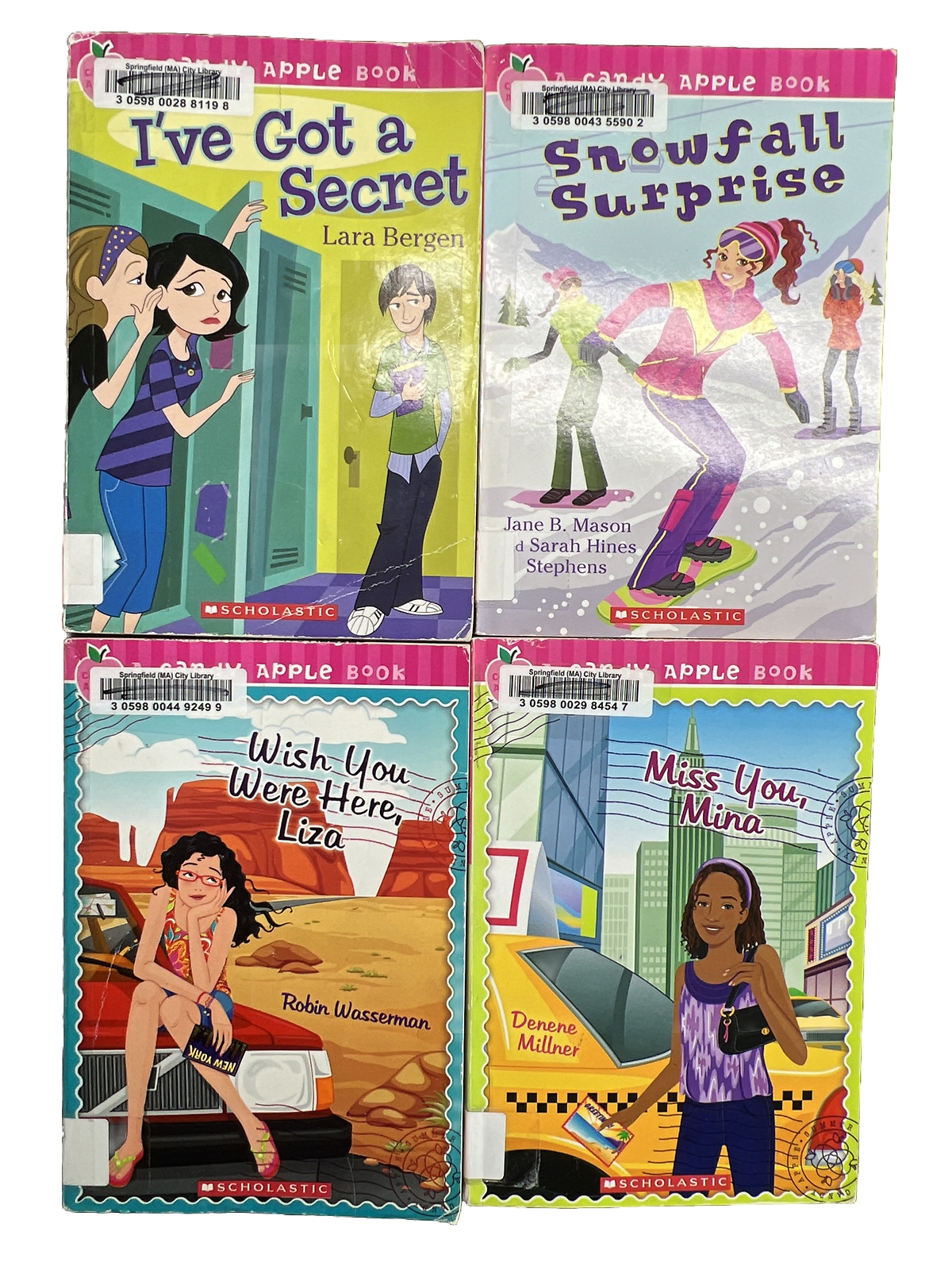 Candy Apple Books Lot of 8 Series Chapter Scholastic RL4 9-12 Girls Used
