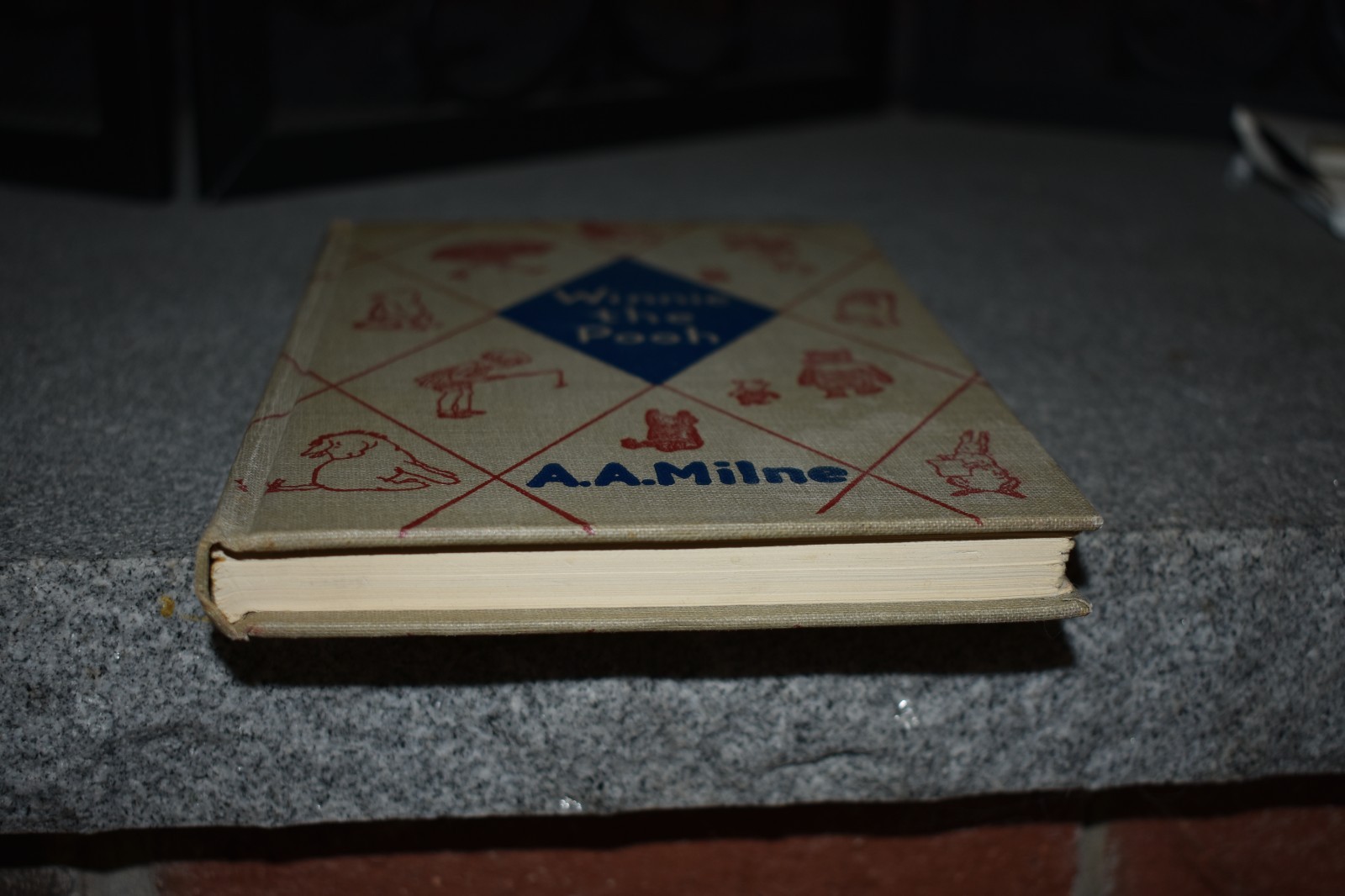 Vintage Winnie The Pooh Hardcover Book By A.A. Milne, E.P. Dutton & Co