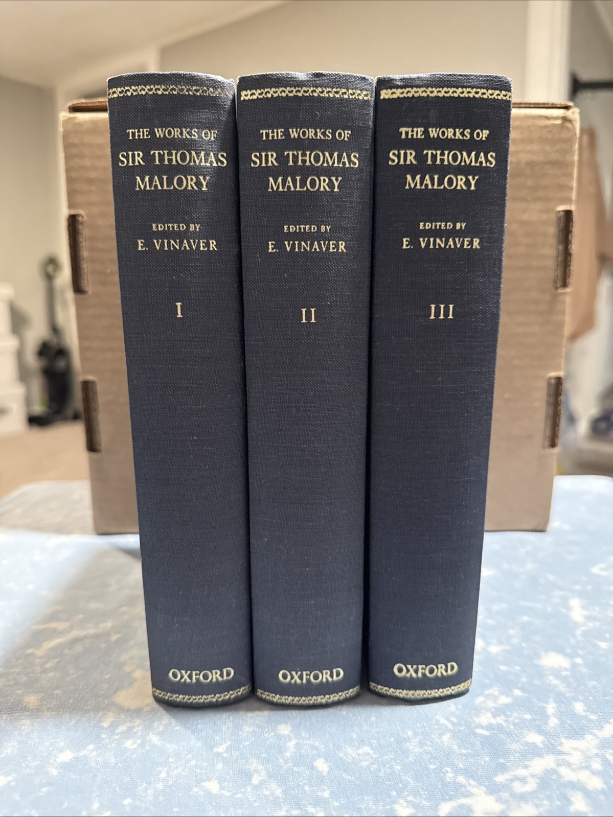 THE WORKS OF SIR THOMAS MALORY Vols I, II and III, OXFORD KING ARTHUR, Legends