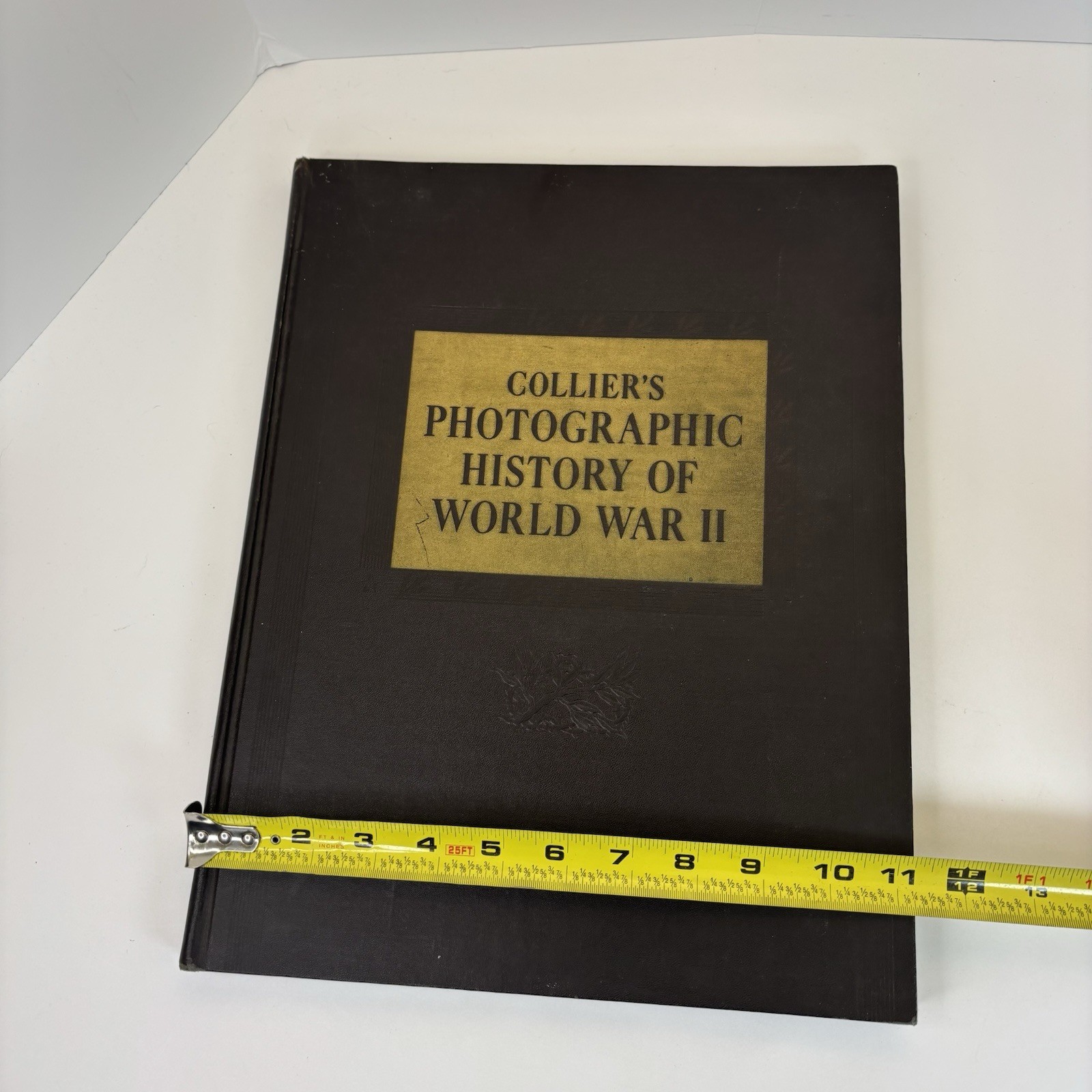 Collier&rsquo;s Photographic History of World War II Hardcover 1946 272 pages WWII C6