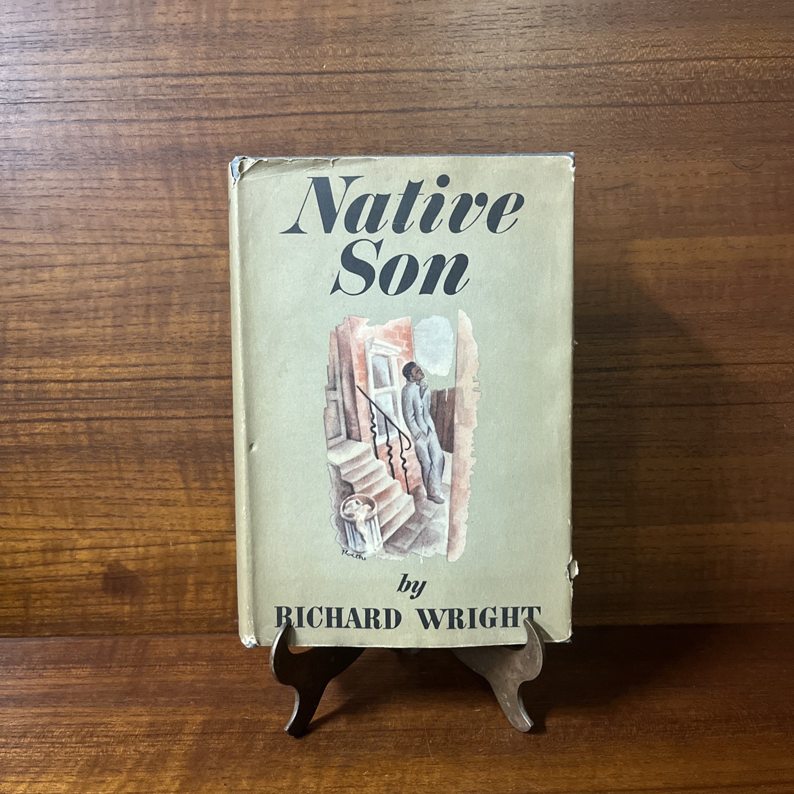 Native Son By Richard Wright Harper & Brothers 1940 First Stated Edition HC/DJ