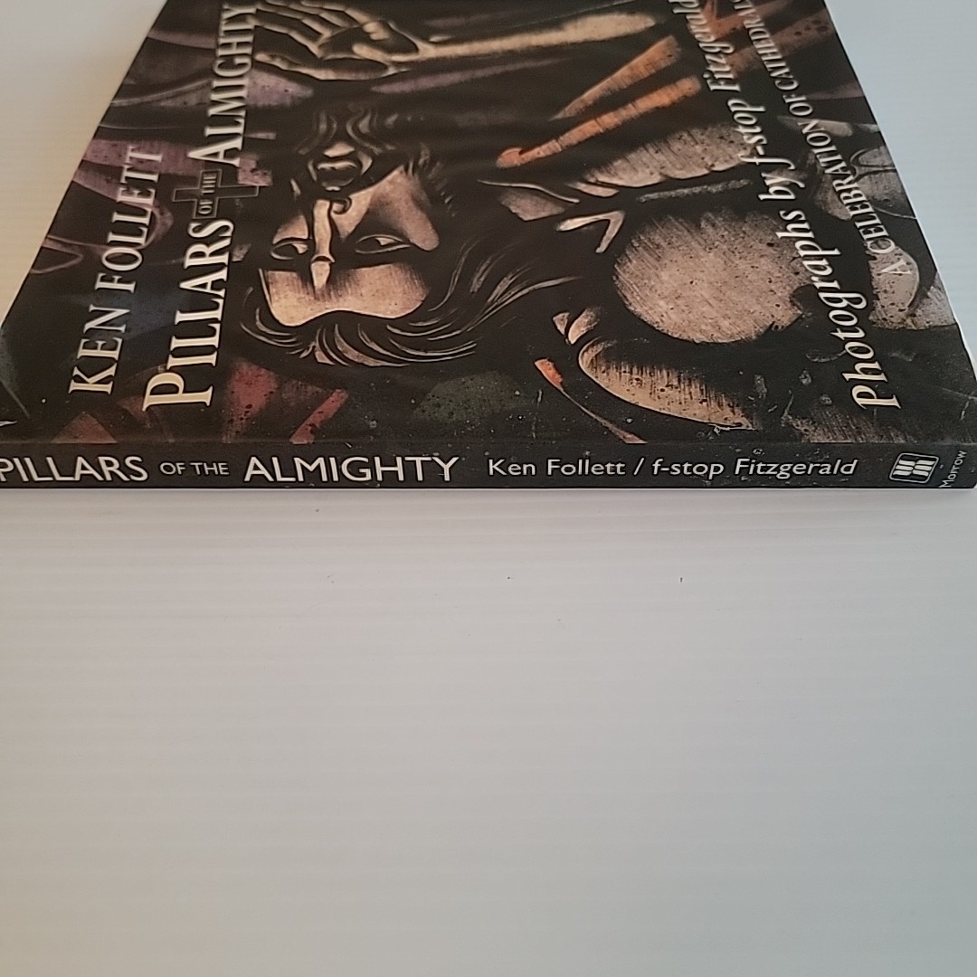 Ken Follett Pillars of the Almighty 1st Ed HC Vellum DJ Cathedral Photography