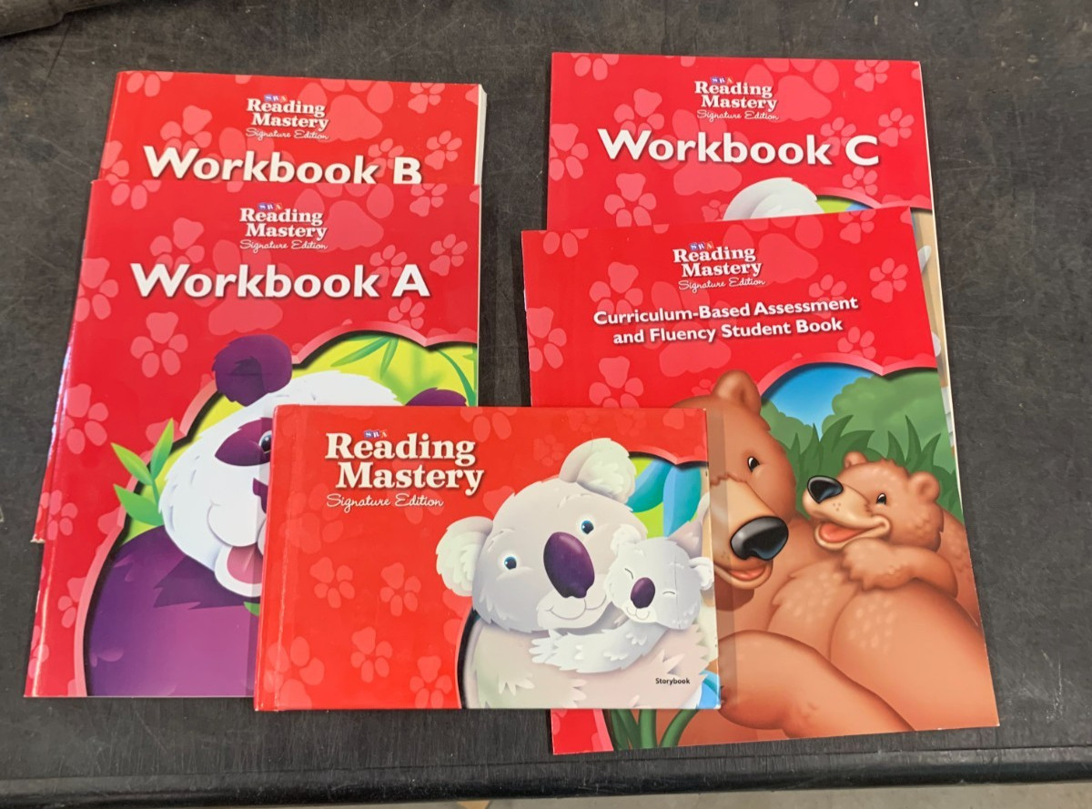 SRA Reading Mastery Signature Edition Grade K Student Workbooks And Storybook