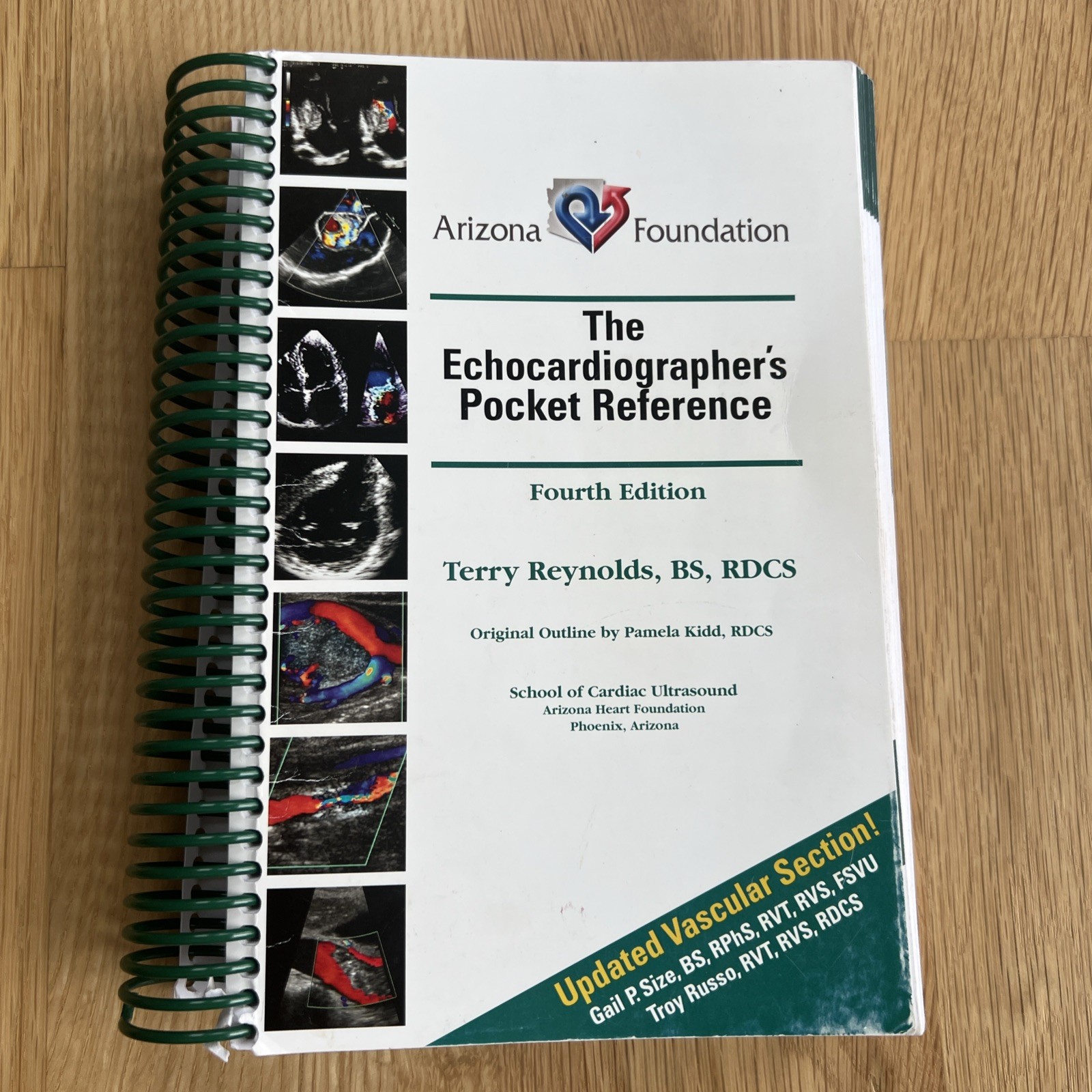 Echocardiographer&rsquo;s Pocket Reference by Terry Reynolds 4th Edition