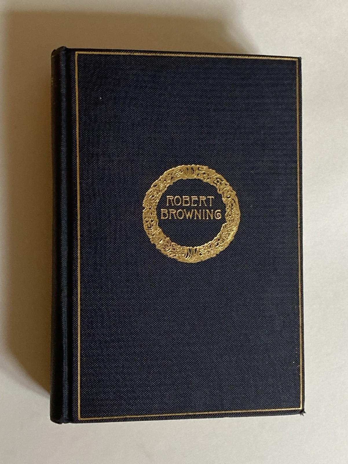 Complete Poetical Works by Browning; 1895 Cambridge Edition, VG Condition