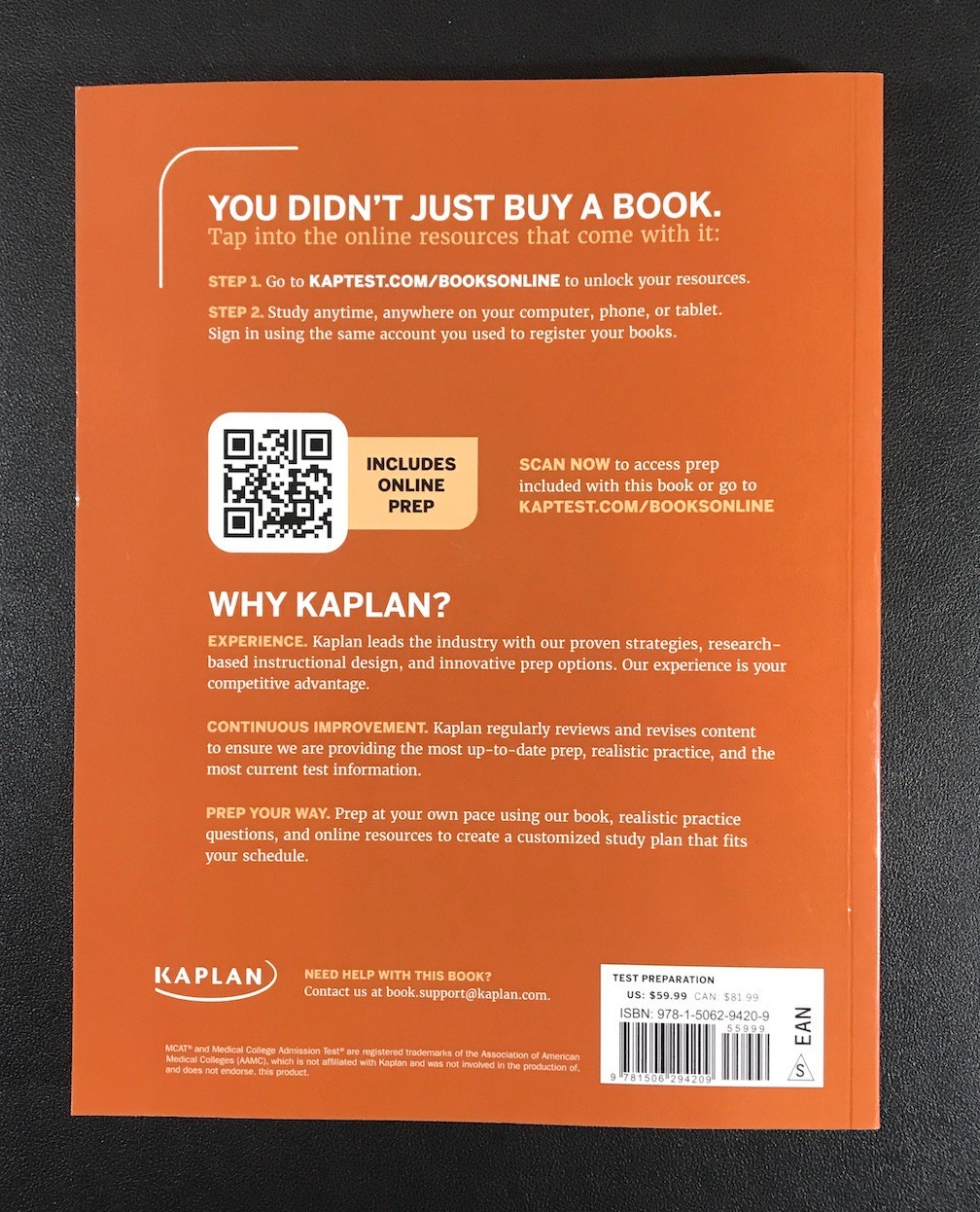 3 Kaplan MCAT 2025-2026 Books General Chemistry, Physics / Math, Critical…