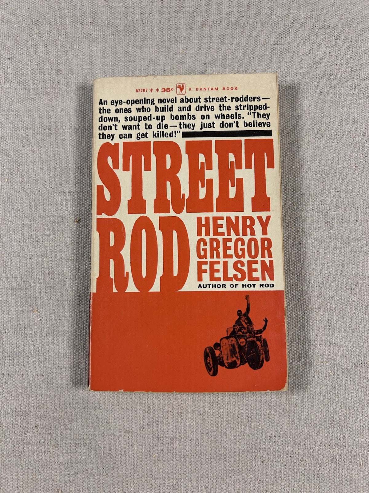 Henry Gregor Felsen Bantam Books Vintage 1953 Motor Sports Americana Paperback