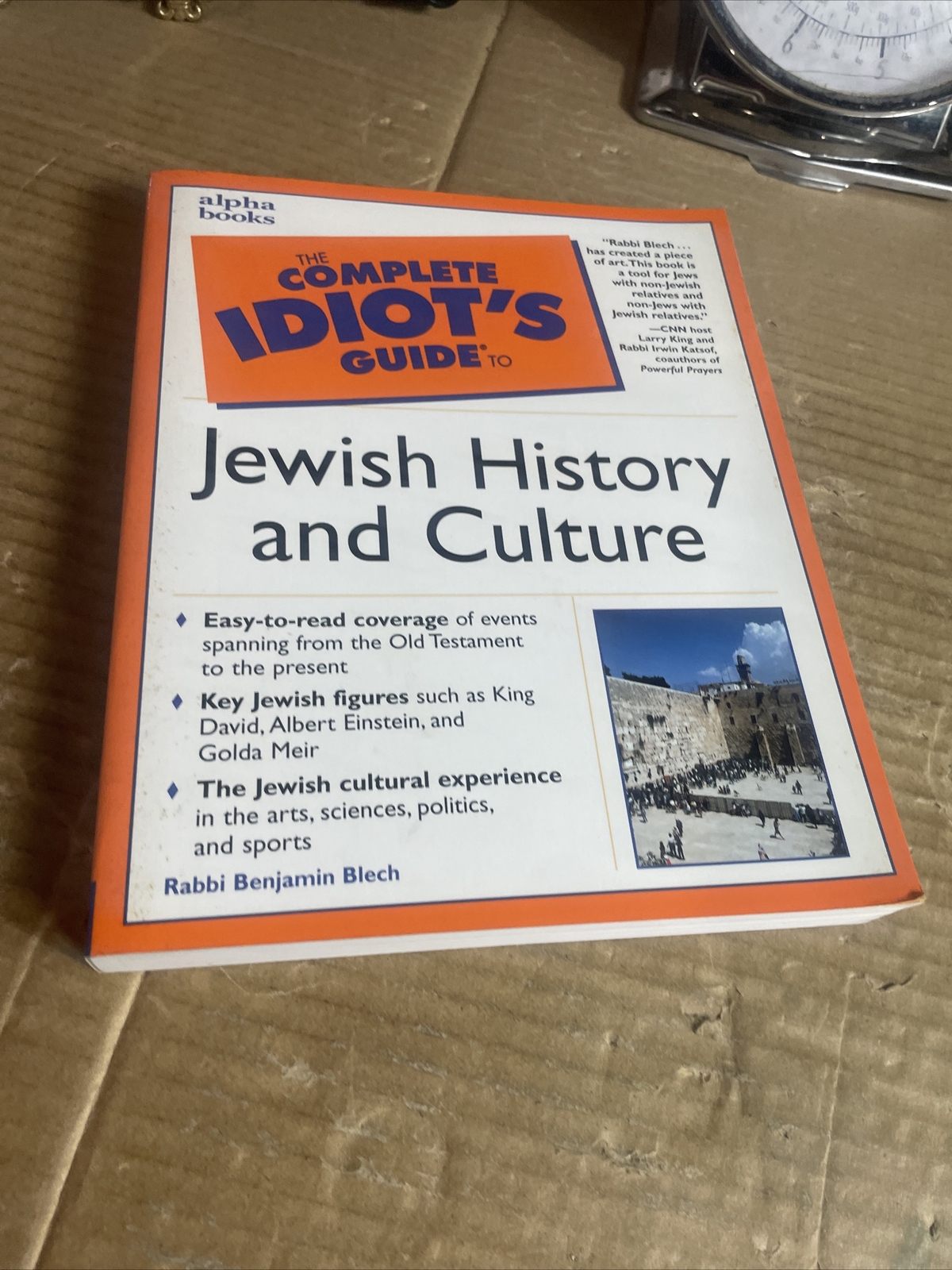The Complete Idiot&rsquo;s Guide to Jewish History & Culture Blech, Rabbi Benjamin