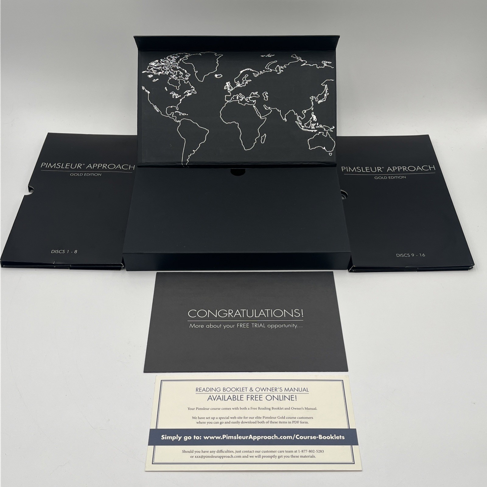 Pimsleur Approach Gold Edition Spanish Level I & II – 1 &2 Box Set Free Shipping