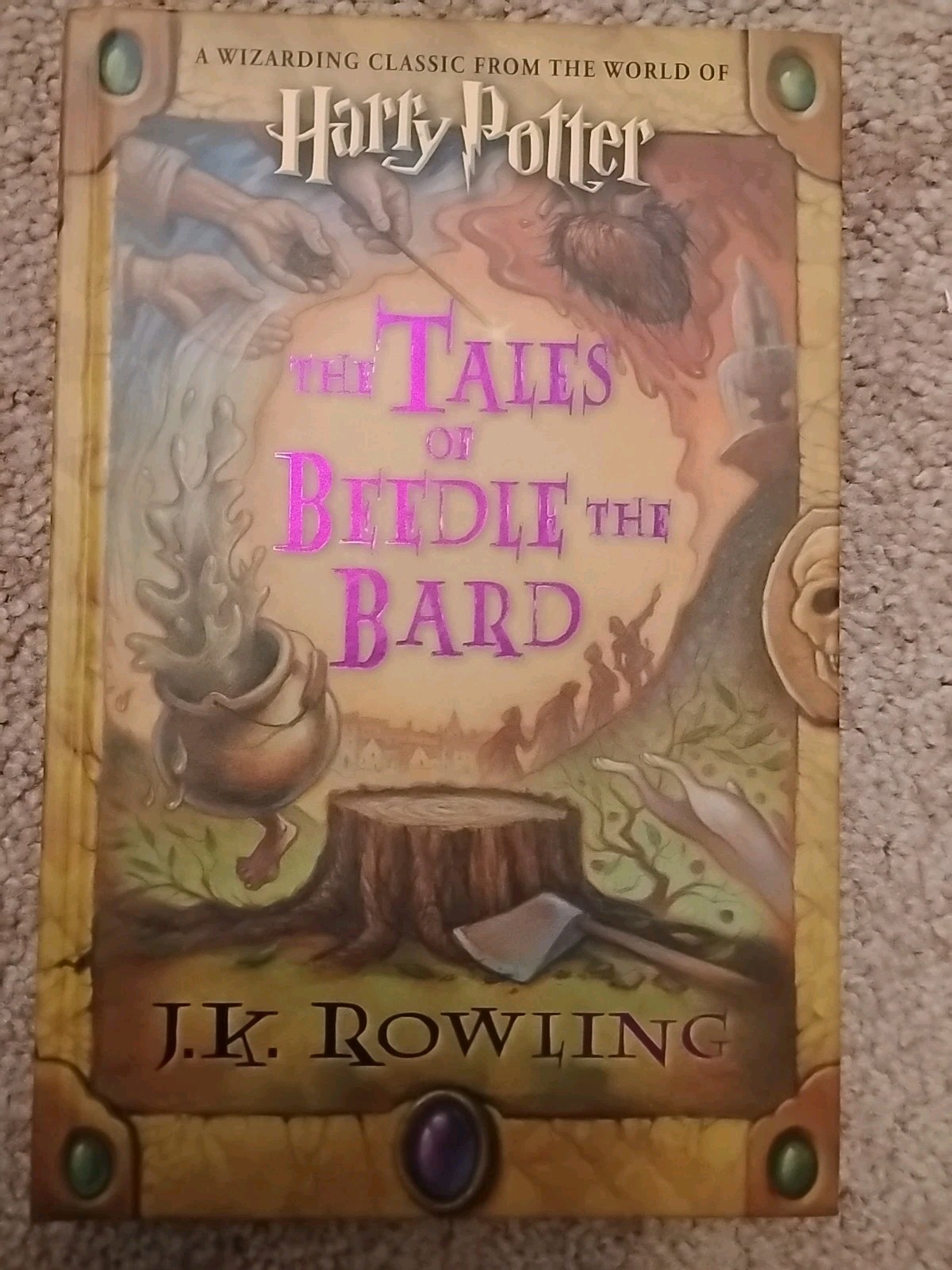 Tales of Beedle the Bard by J. K. Rowling (2008, Hardcover)