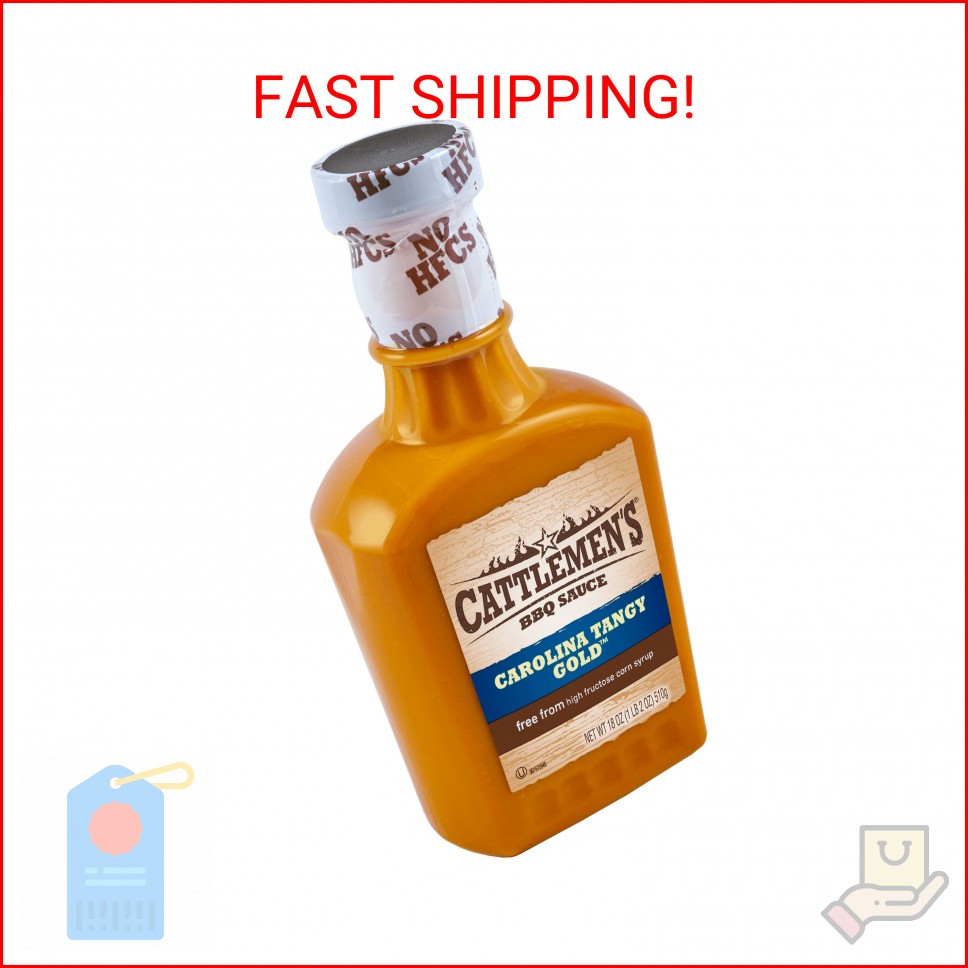 Cattlemen&rsquo;s Carolina Tangy Gold BBQ Sauce, 18 oz