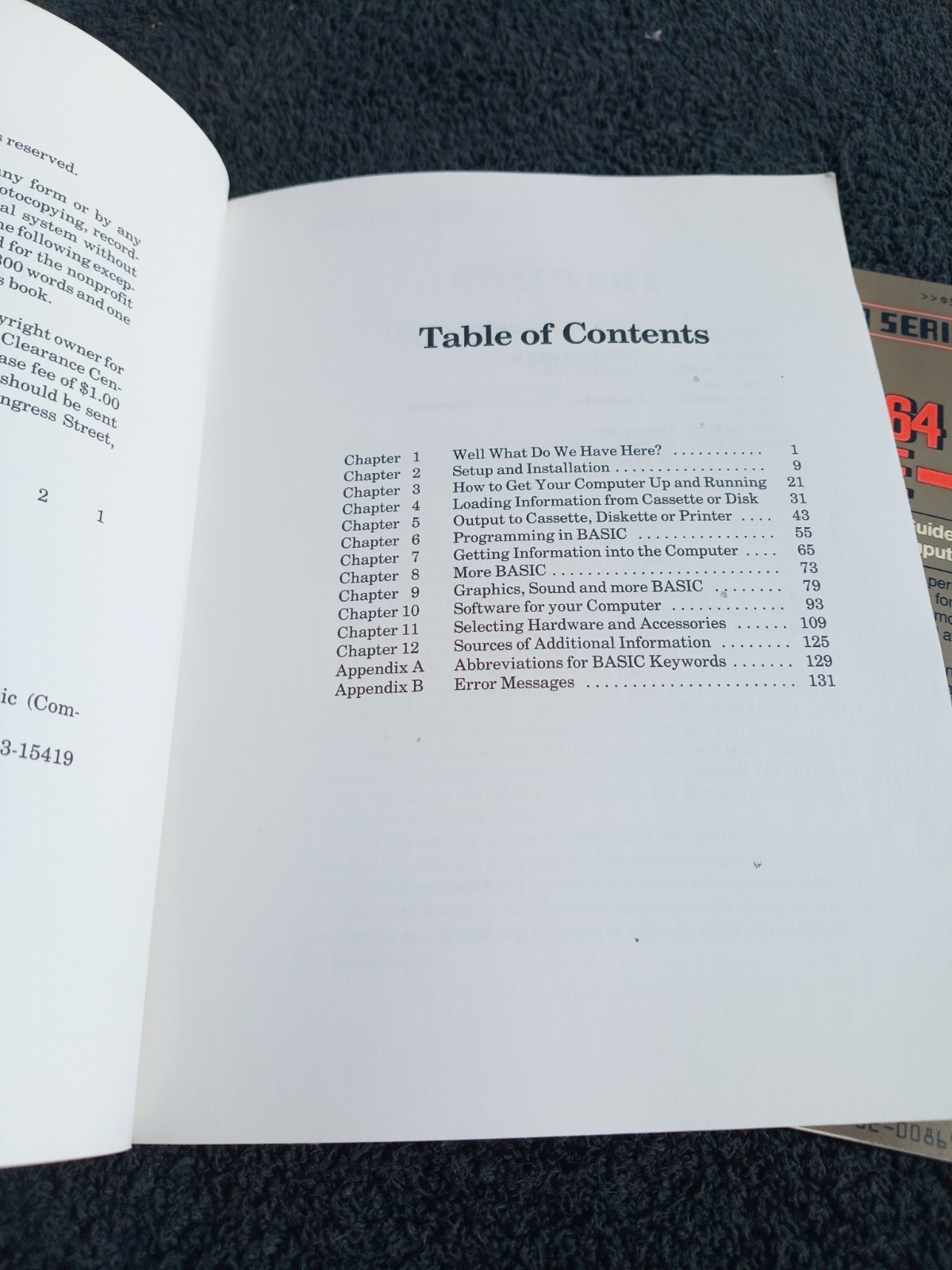 Lot 2 Vintage Commodore 64 Books: User&rsquo;s Guide + How to Use the Computer VG