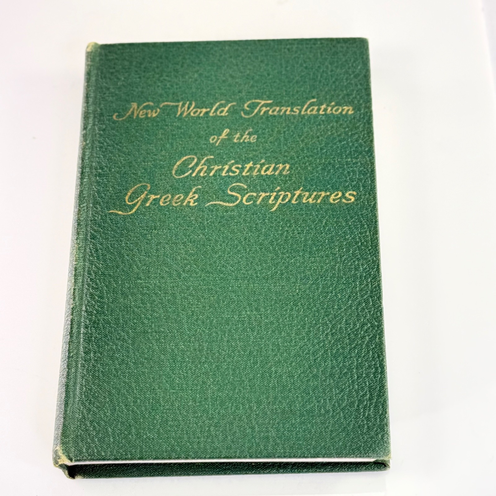 New World Translation Christian Greek Scriptures 1950 Watchtower 2nd Ed Revised