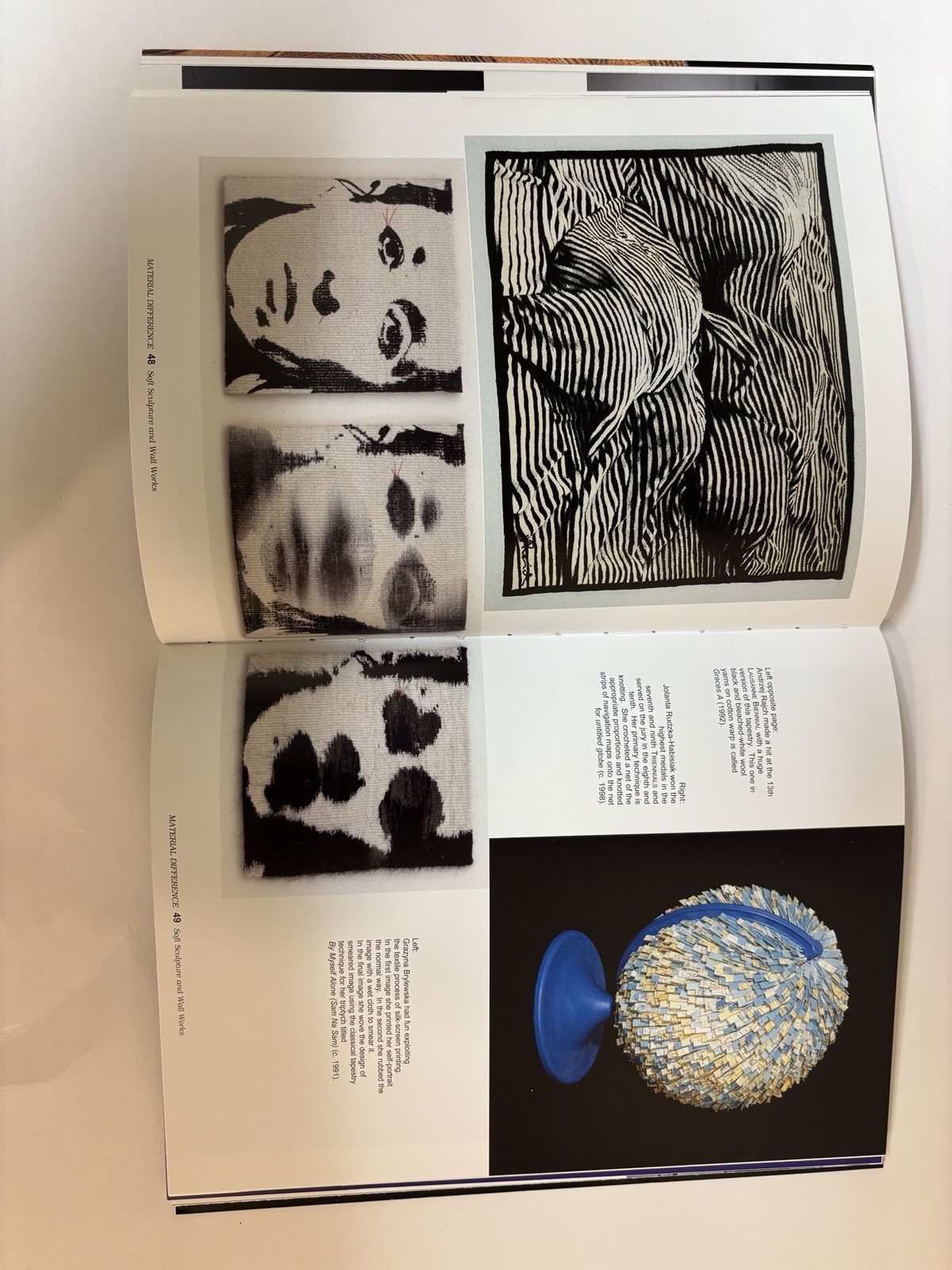 Material Difference Soft Sculpture Polly Ullrich Univ WA Press 2007 PB