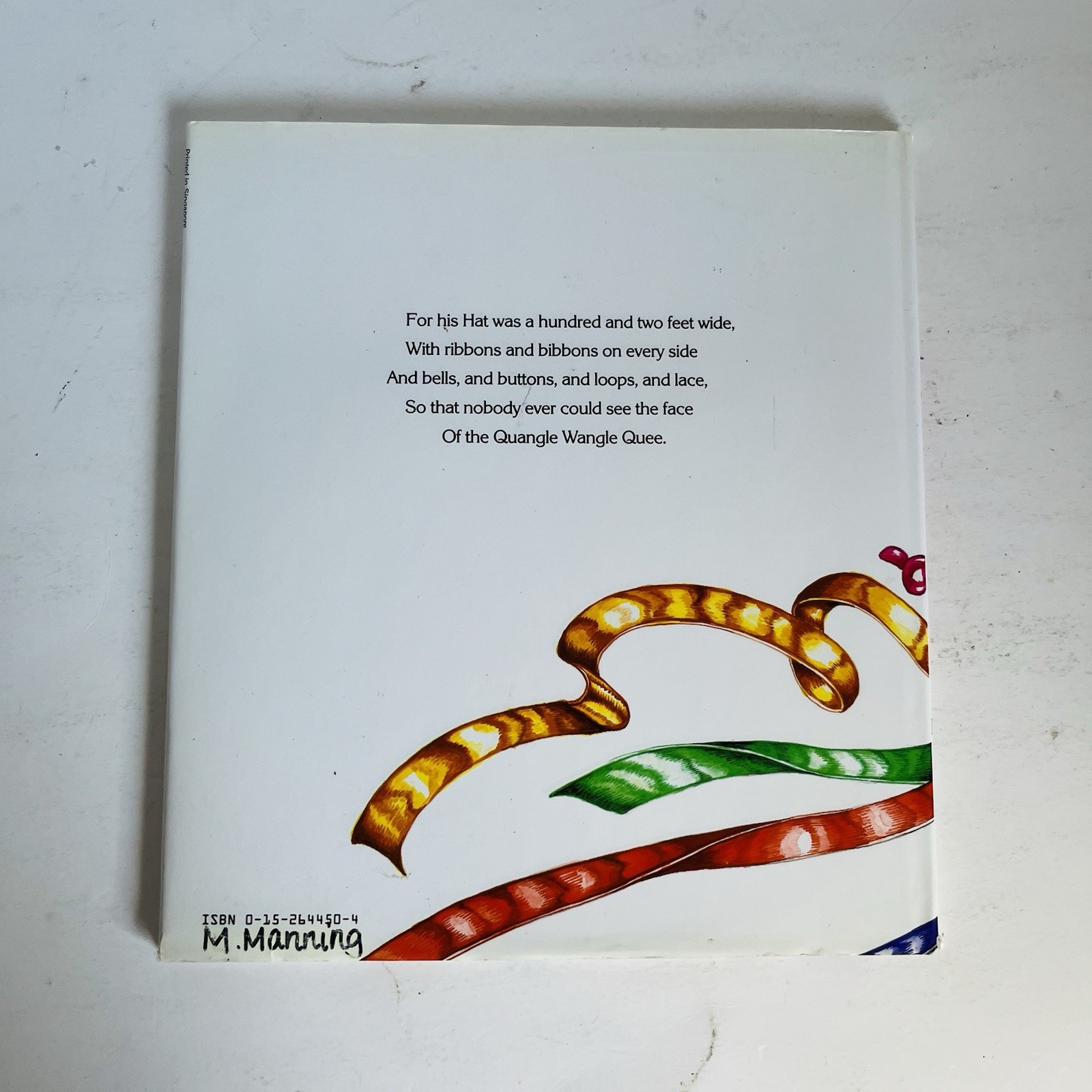 The Quangle Wangle&rsquo;s Hat Edward Lear Janet Stevens 1st Edition 1988 HC Nonsense
