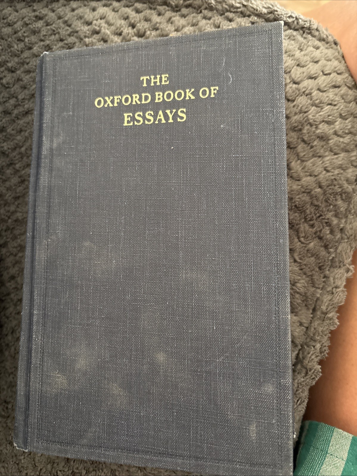 The Oxford Book of Essays Edited by John Gross 1991 Hardcover #197