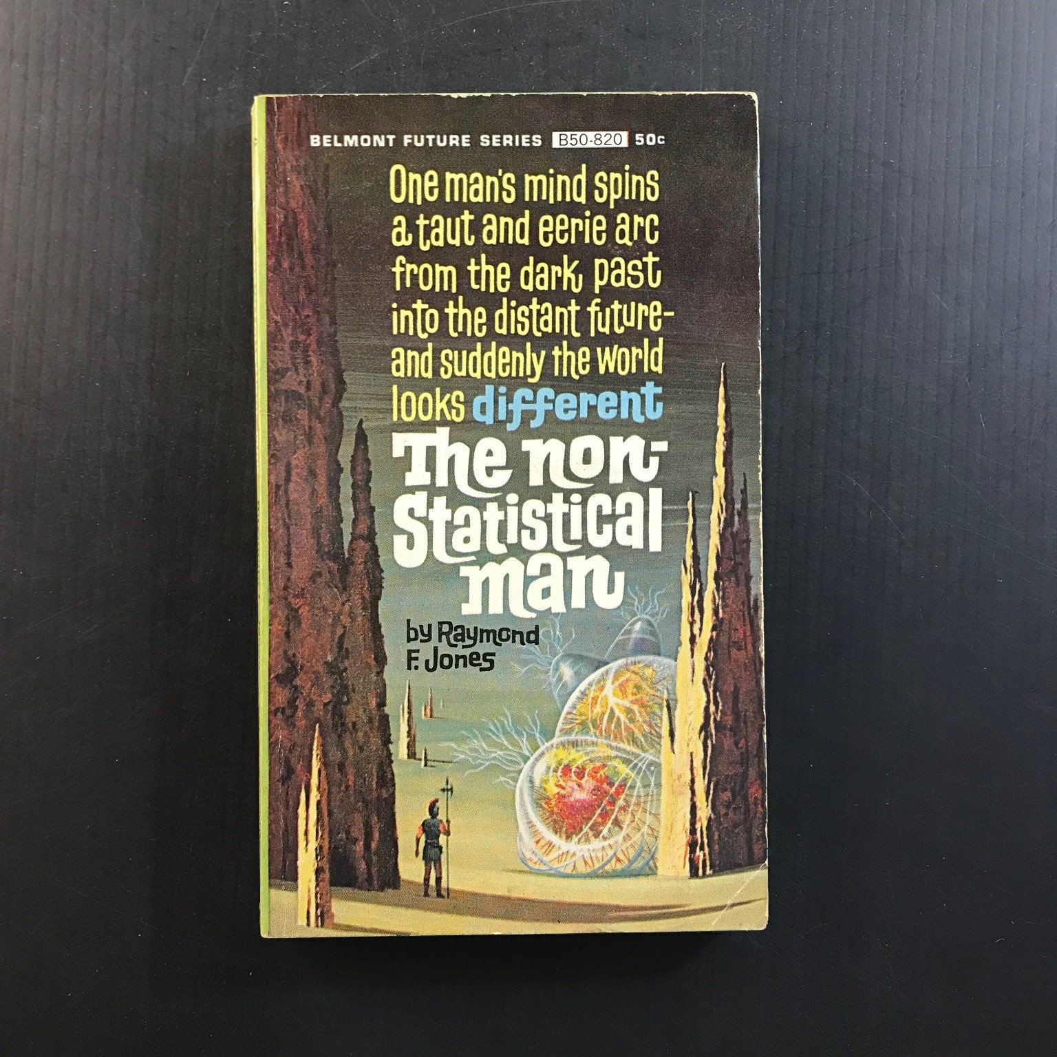 The Non-Statistical Man Raymond F. Jones 1968 Sci-Fi Paperback Vintage