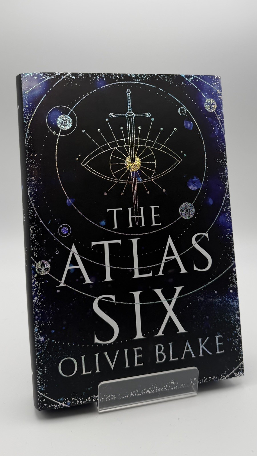 SIGNED The Atlas Six by Olivie Blake WATERSTONES HC Stenciled