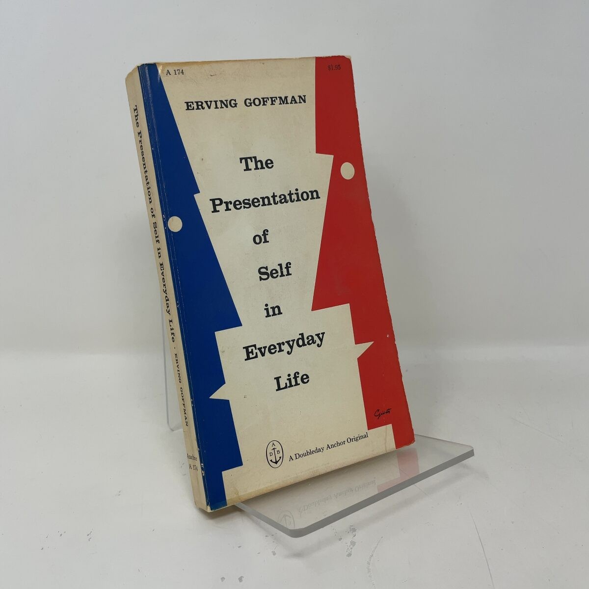 The Presentation of Self in Everyday Life by Erving Goffman PB First Edition Ve
