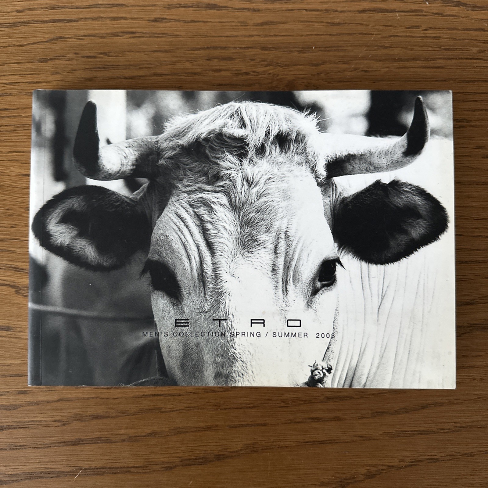 Rare ETRO Men&rsquo;s Collection 2003 Spring Summer Runway Catalogue Brochure Book