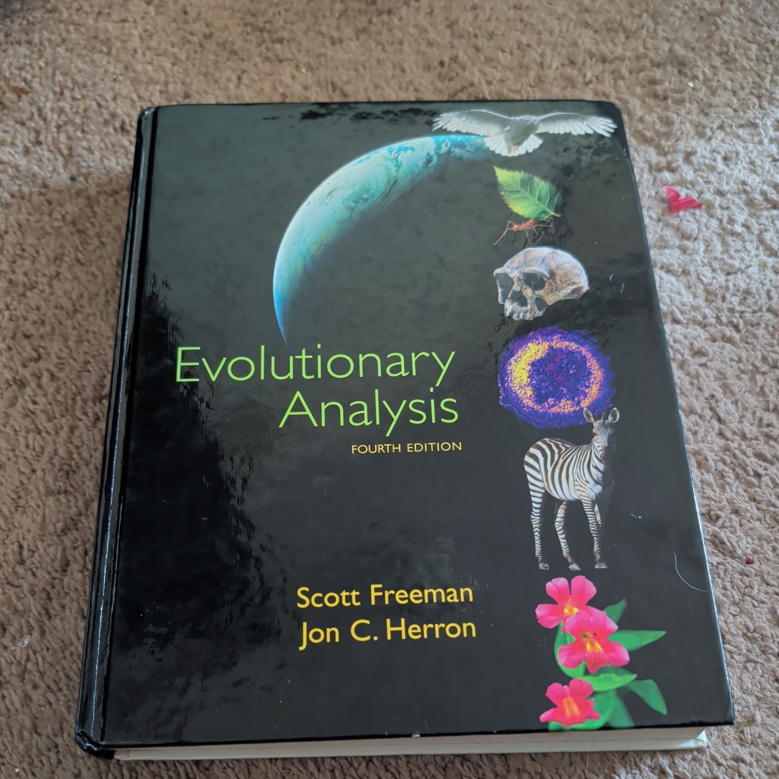 Evolutionary Analysis by Jon C. Herron and Scott Freeman (2006, Hardcover)
