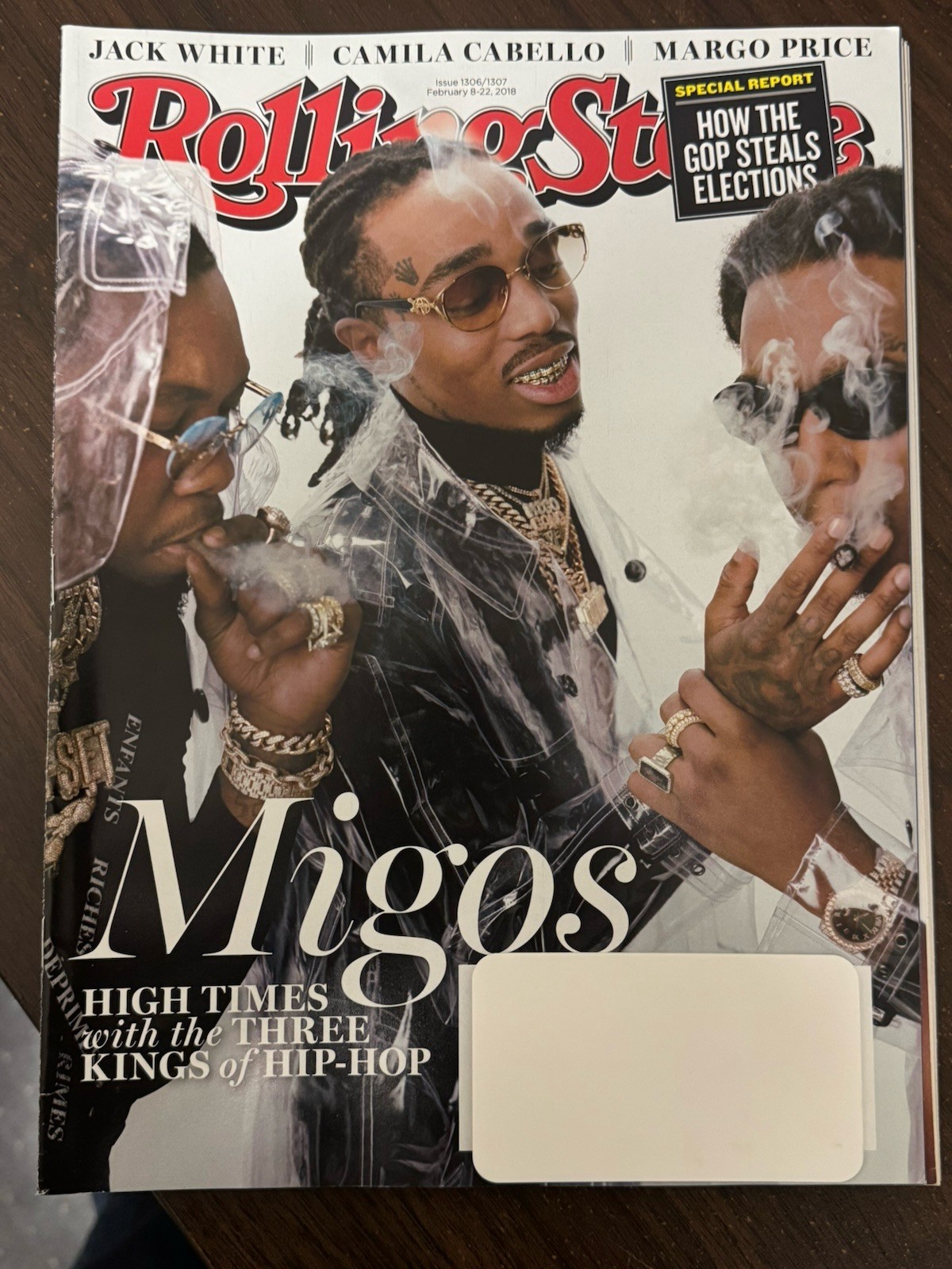 Rolling Stone Magazine February 8-22, 2018 Issue 1306/1307 Migos Cover