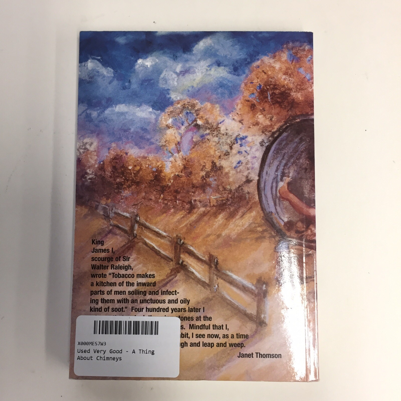A Thing About Chimneys – Janet Thomson – PB – 0-646-39363-4 – 224 pages