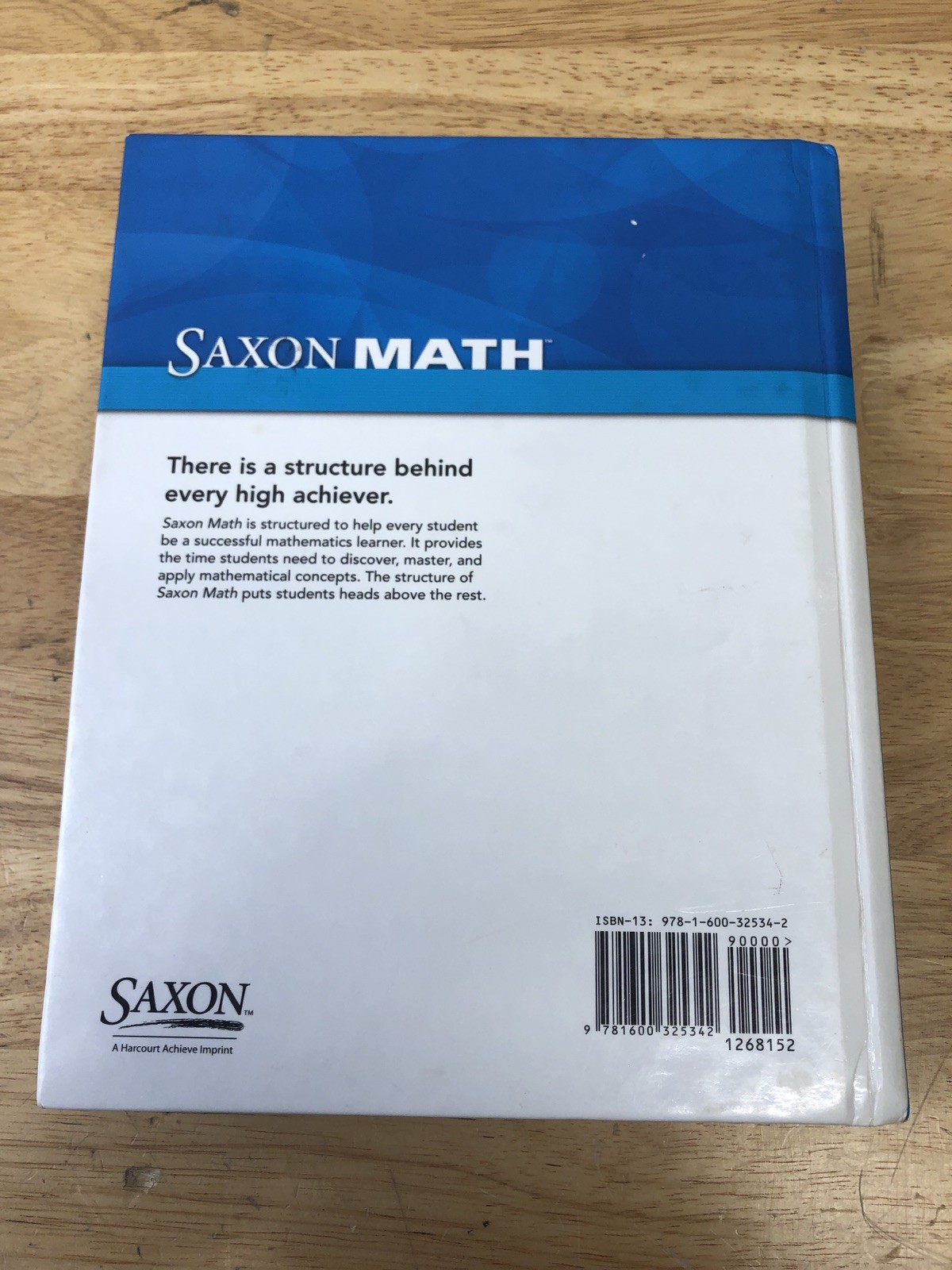 Saxon Math Intermediate 3 by Stephen Hake (VERY GOOD CONDITION)