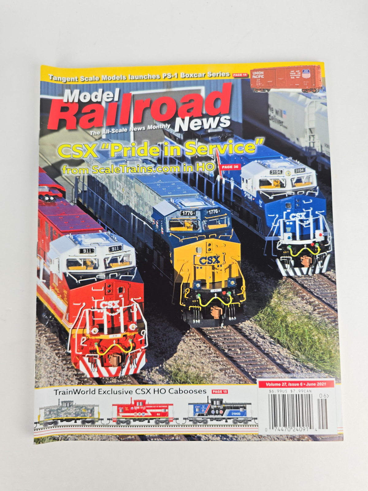 Model Railroad News Magazine June 2021 Volume 27 Number 6 (2G) (UX)