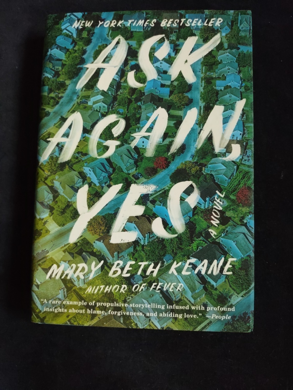 ASK AGAIN YES A Novel Hardcover Book Mary Beth Keane Fiction Family Friends Love