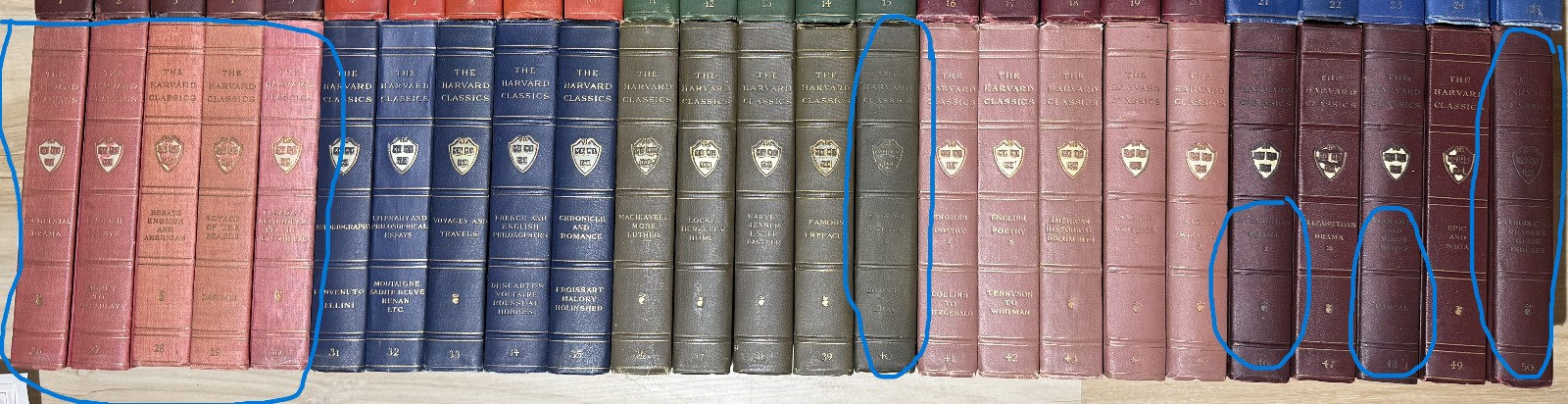 Harvard Classics Celebrated Historical Renaissance 50 Vol 1910 Very Rare