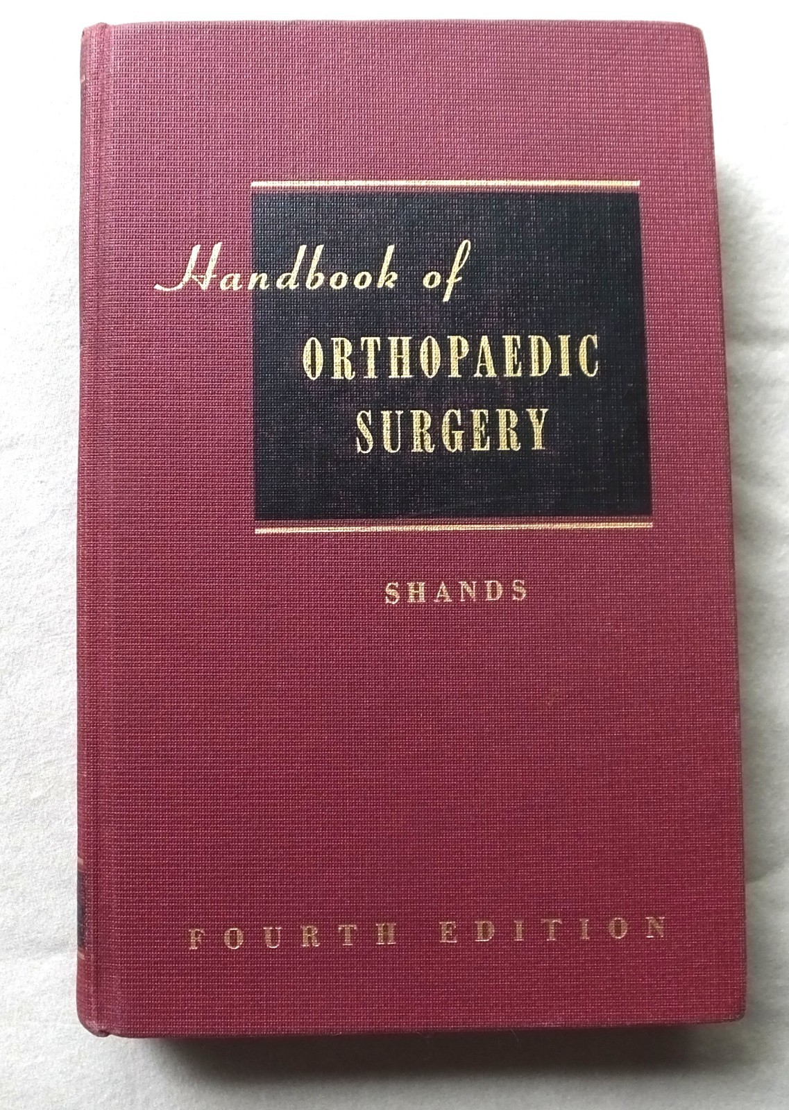 used 1950&rsquo;s HARD COVER MEDICAL BOOK COLLECTION (8) FROM A DOCTOR&rsquo;S OFFICE
