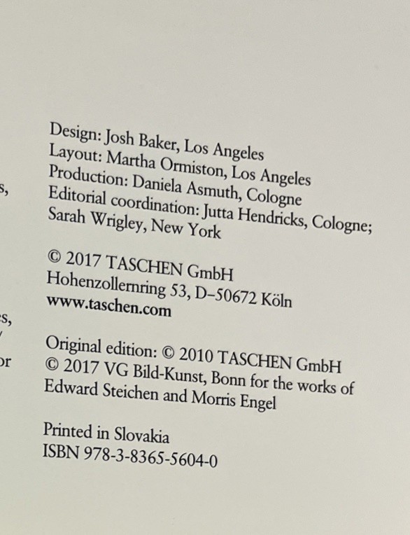 New York Portrait Of A City 2017 Taschen Hardcover 10 x 7.5 in Photography Book
