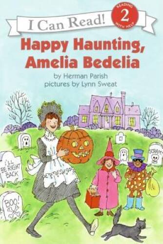 Happy Haunting, Amelia Bedelia (I Can Read Level 2) – Paperback – VERY GOOD