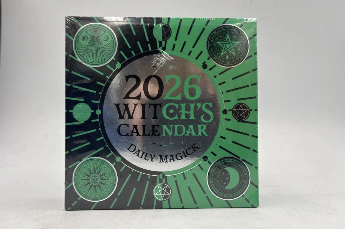 2026 Witch&rsquo;s Calendar: Daily Magick by Flavia Kate Peters • Brand New & Sealed!