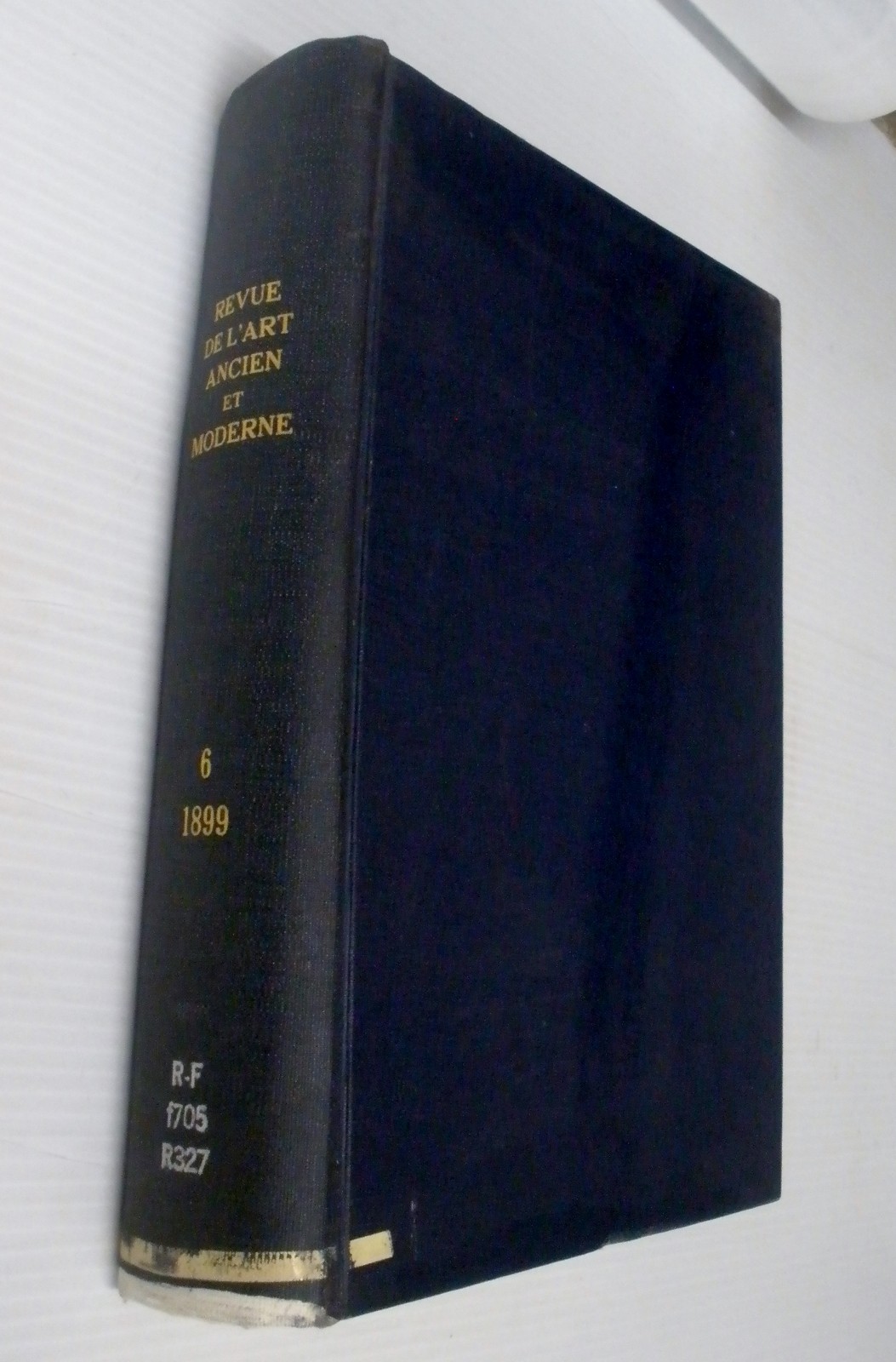 1899 LA REVUE DE L&rsquo;ART ANCIEN ET MODERNE bound 512 pages Jules Comte