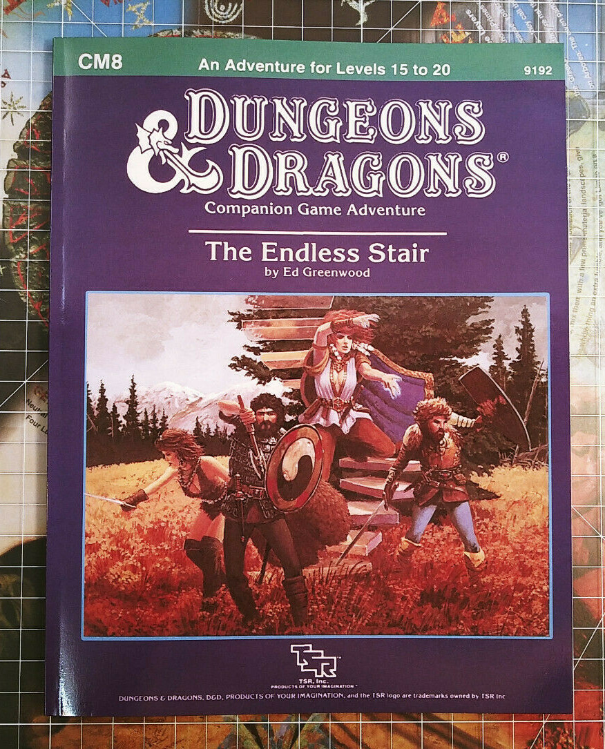 CM8 The Endless Stair – Dungeons & Dragons – D&D – AD&D
