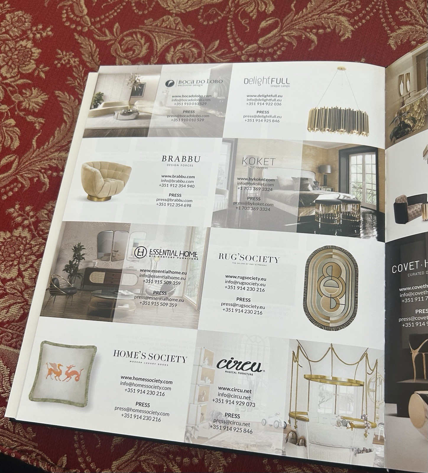 Covet.House Curated Design Catalogue – 446 pages