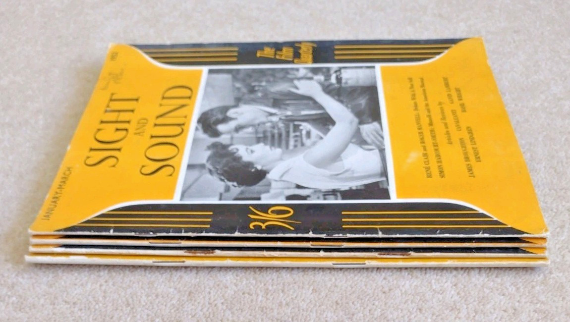 Sight and Sound 1952 full year x4 Streetcar Clair Cocteau horror Dietrich +++
