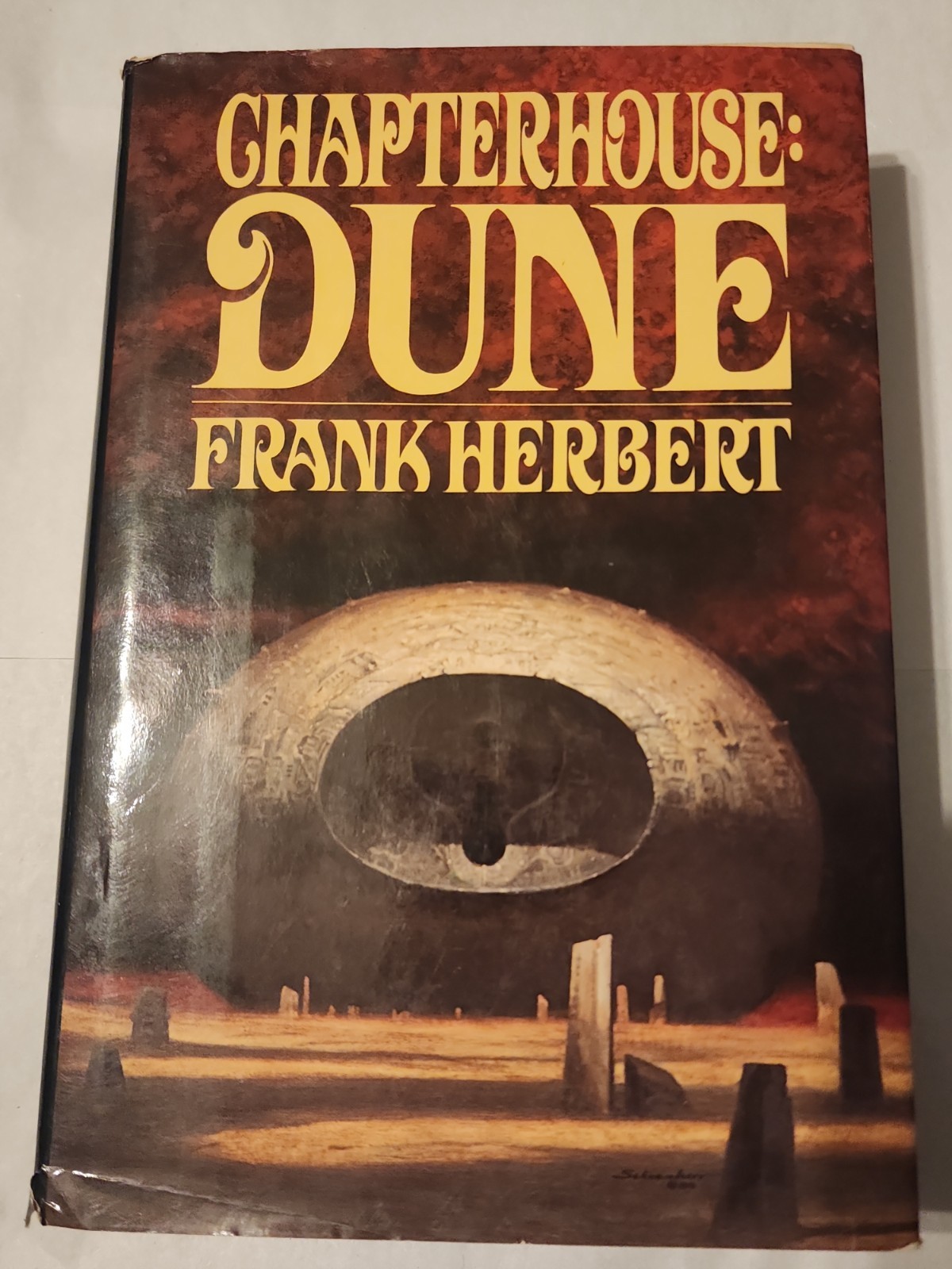 Frank Herbert Chapterhouse: Dune Hardcover Putnam 1985 Dust Jacket