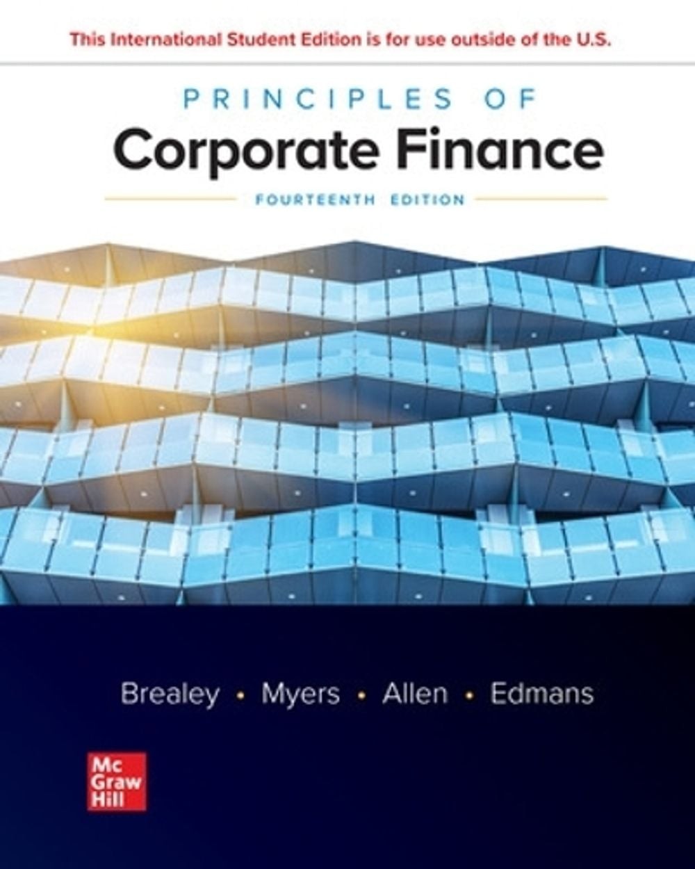 Principles of Corporate Finance ISE 14th Edition by Richard Brealey Paperback Bo