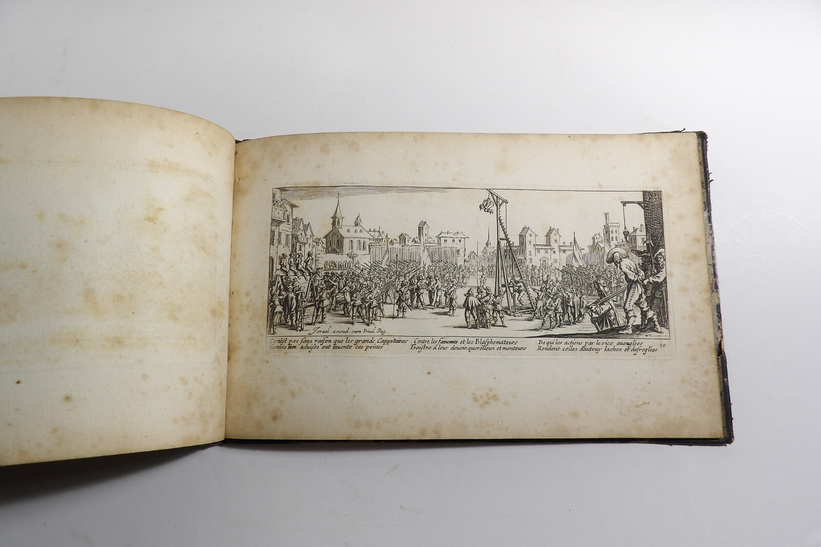 De Droeve Ellendigheden van den Oorlock Callot, Jacques 18 PLATES