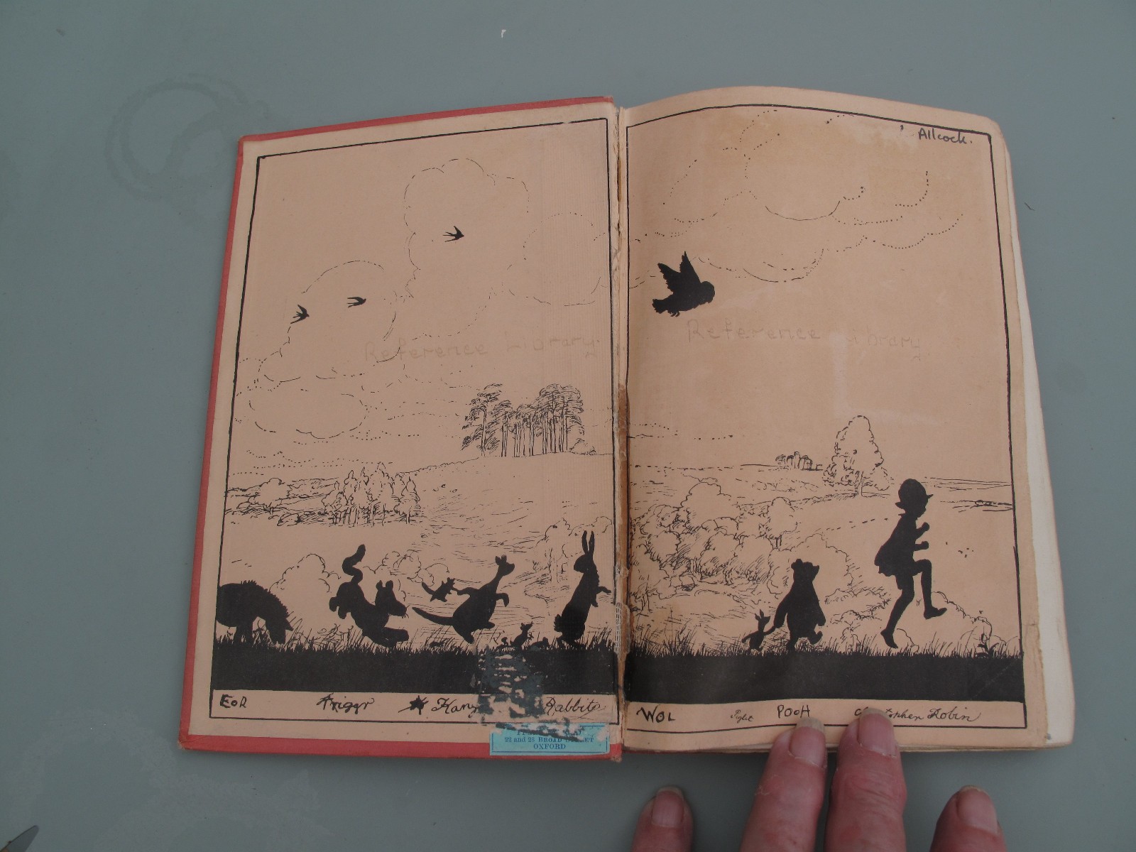 THE HOUSE AT POOH CORNER – A.A. MILNE 1ST EDITION 1928 DECORATED BY E.H.SHEPARD