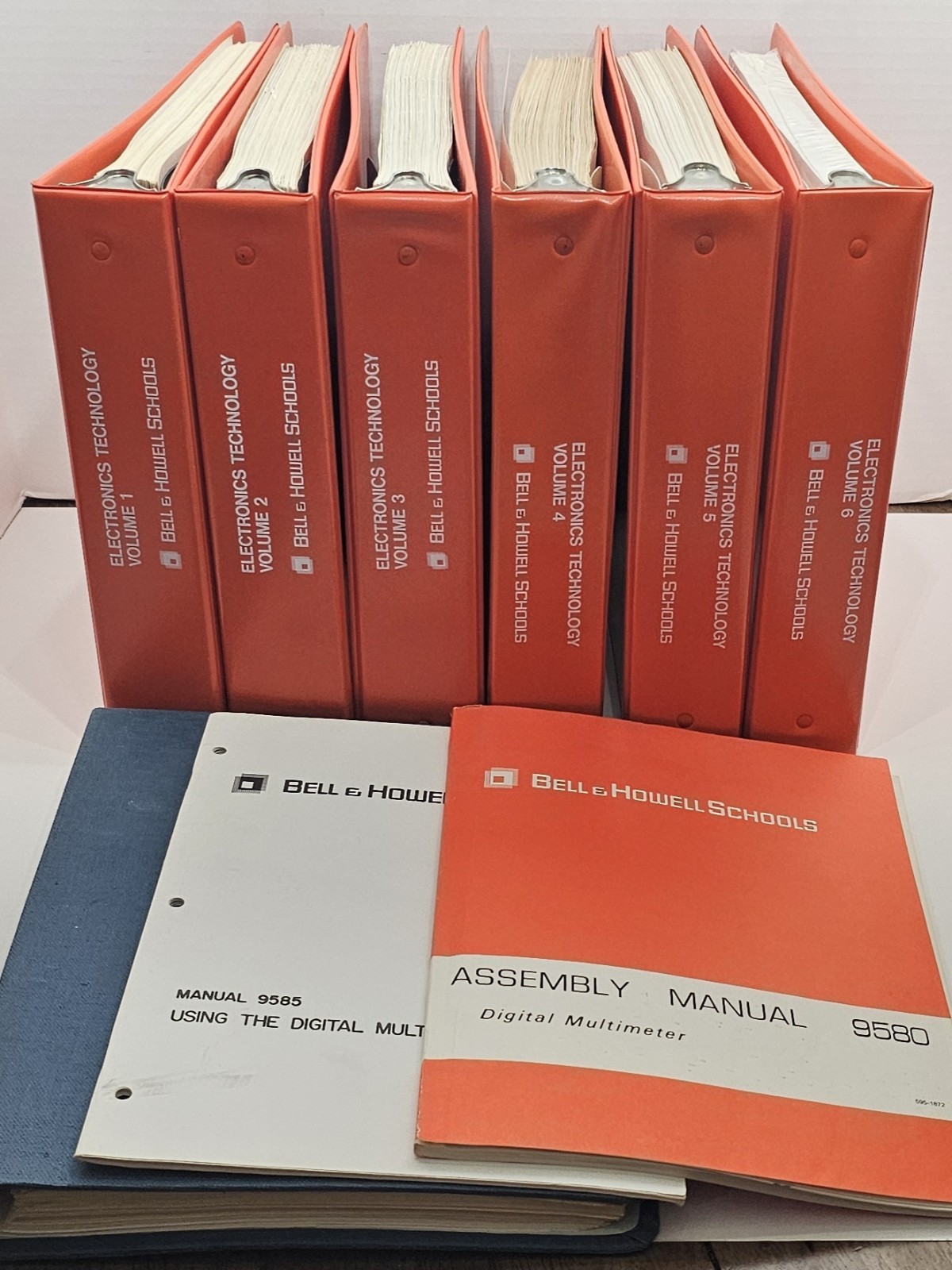 Bell & Howell Schools / DeVry Electronics Technology Books/Manuals Lot 1-6 Plus